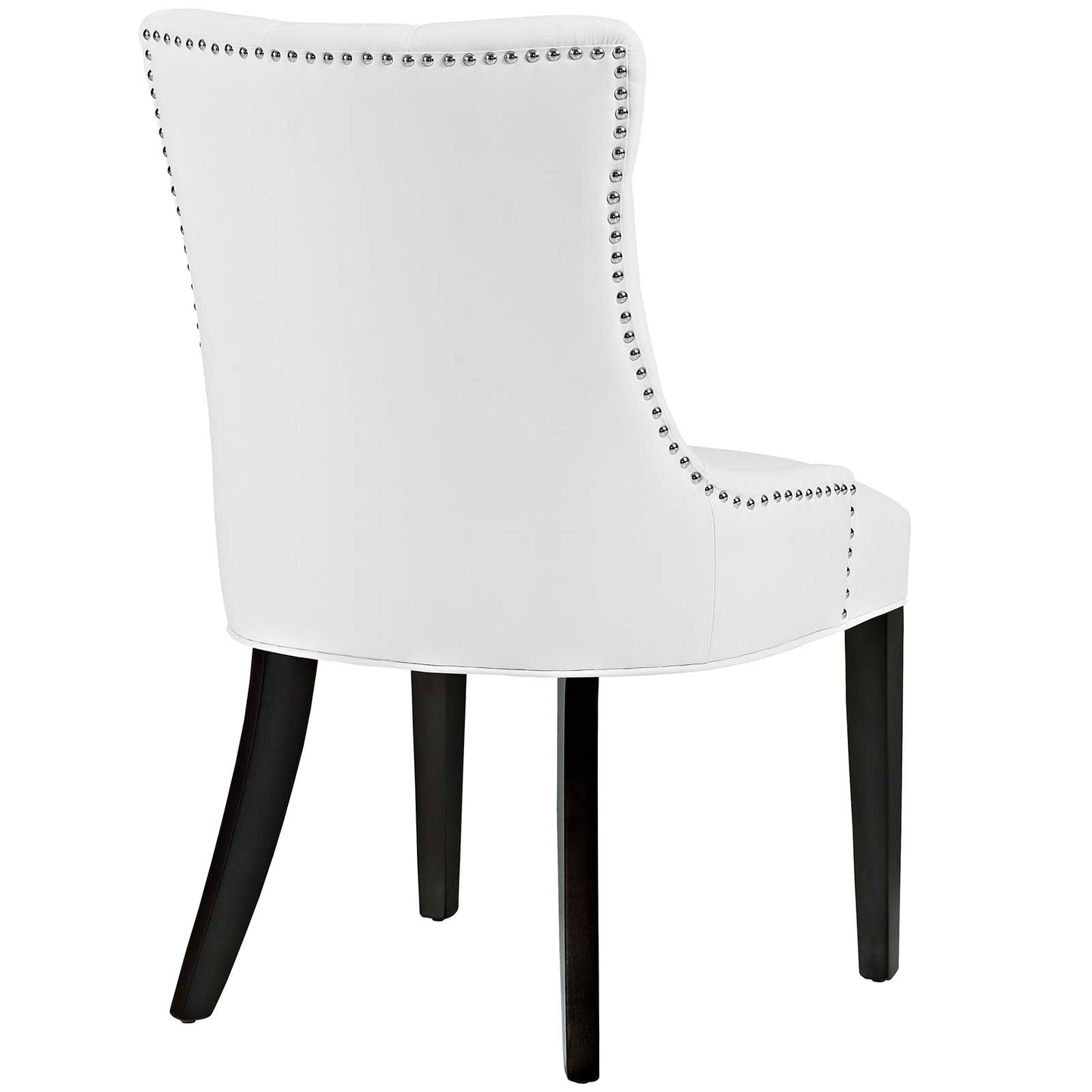 Regent Tufted Vegan Leather Dining Chair Set of 2