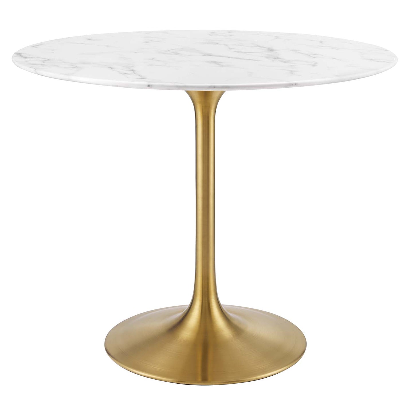 Lippa 36" Artificial Marble and Wood Dining Table Collection