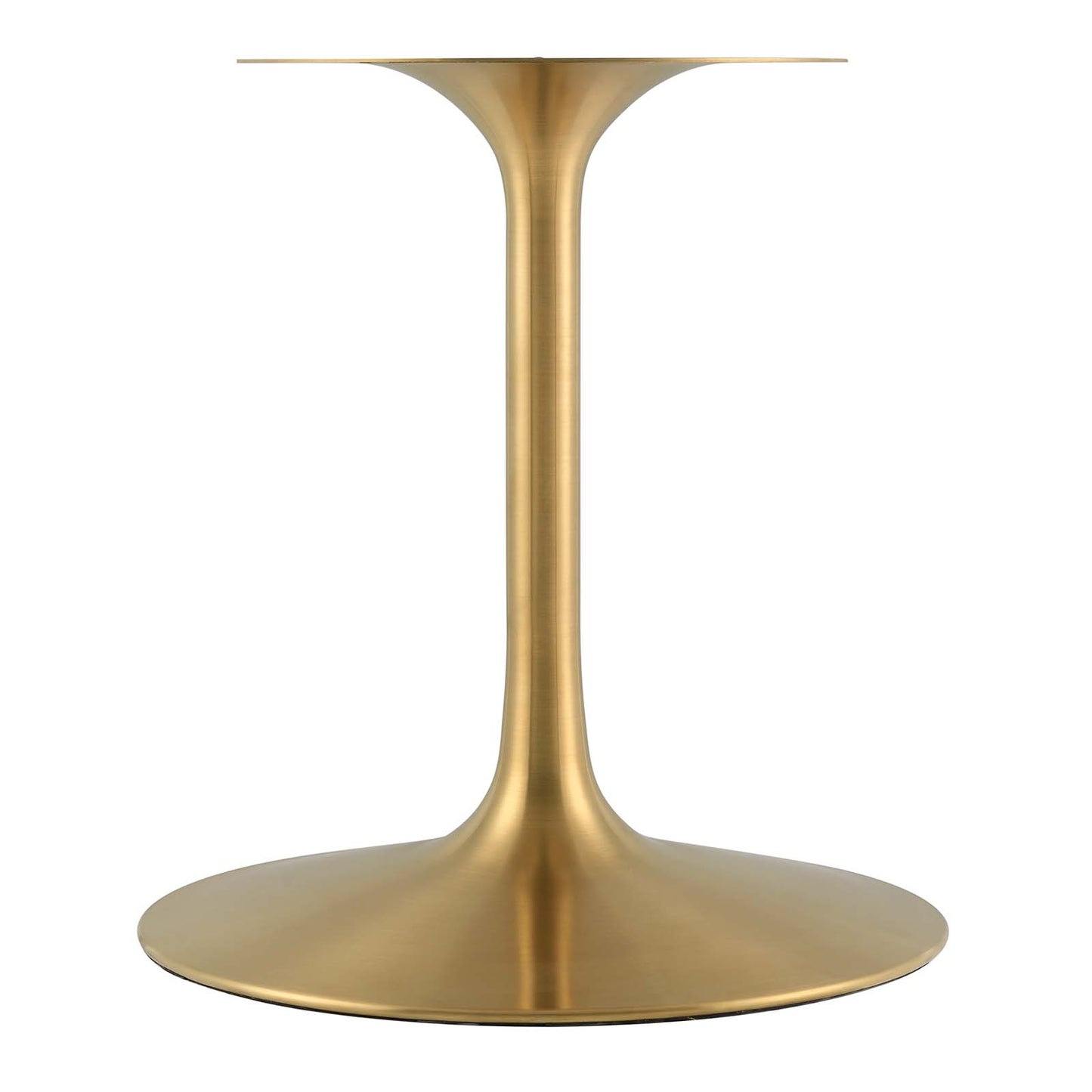 Lippa 60" Oval Dining Table with Gold Base and Artificial Marble or Wood Options