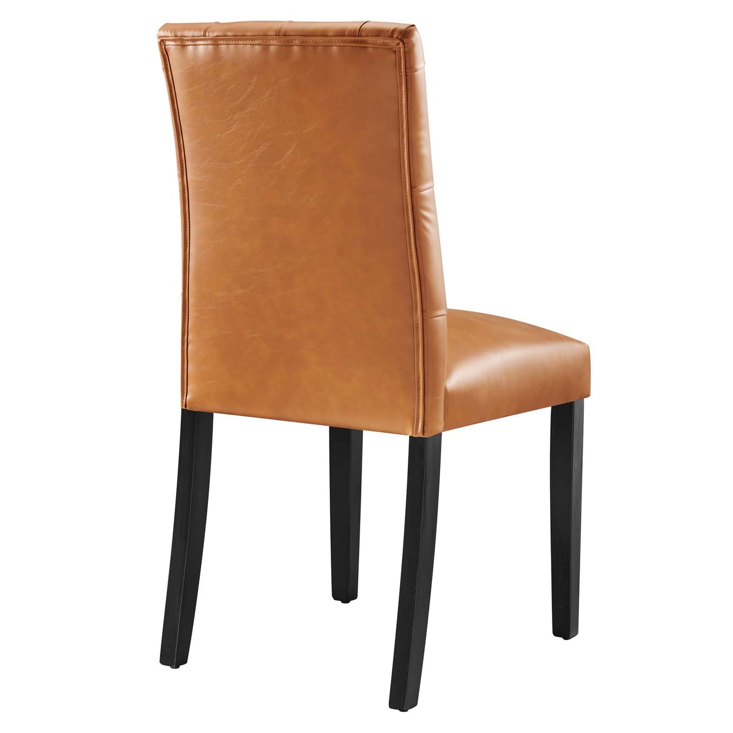 Duchess Dining Chair Vinyl Set of 2 Tan EEI-3472-TAN