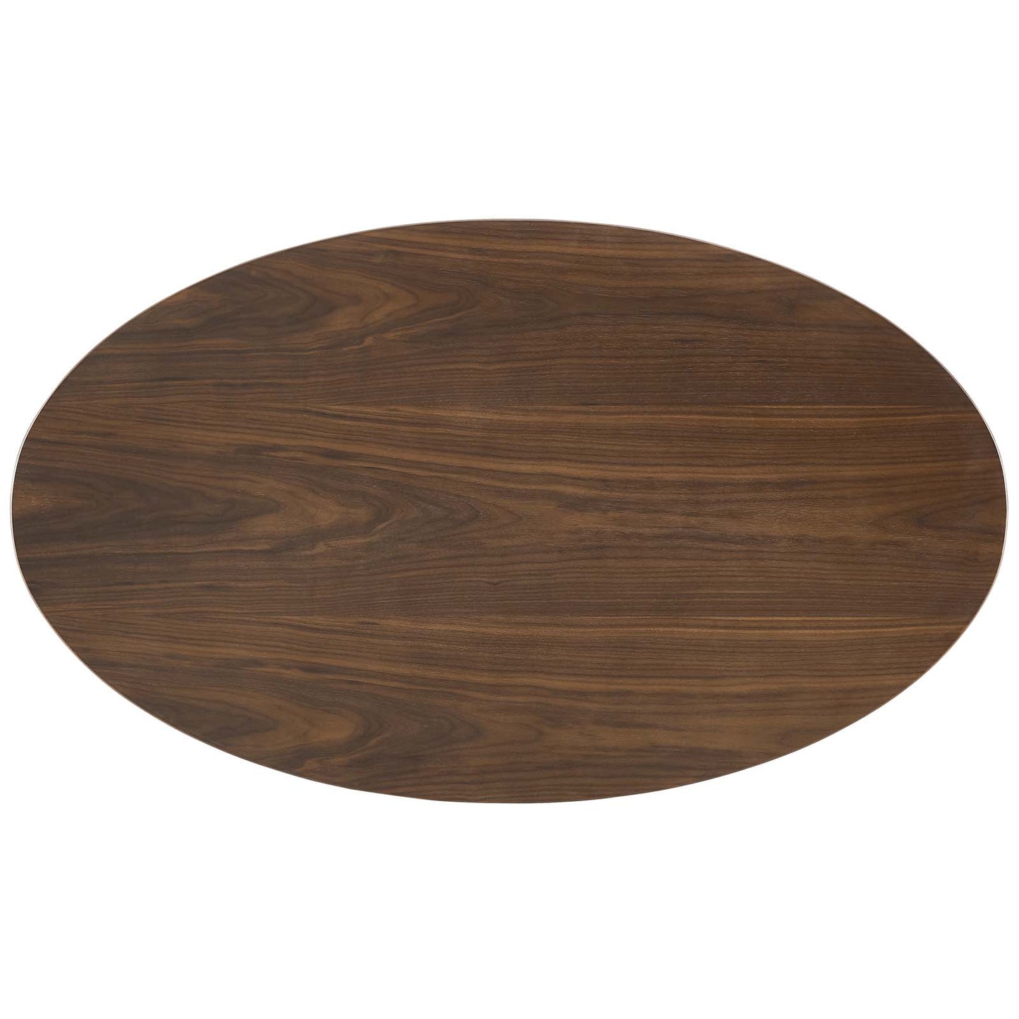 Lippa 48" Oval Artificial Marble and Wood Top Coffee Table