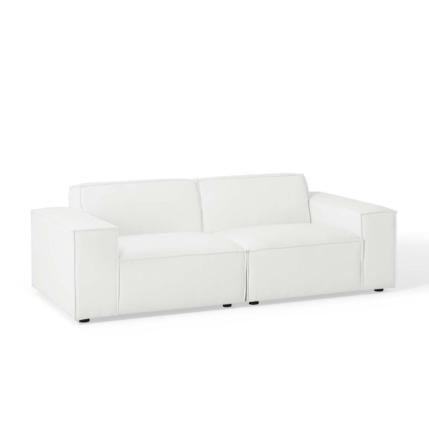 Restore 2-Piece Sectional Sofa White EEI-4111-WHI