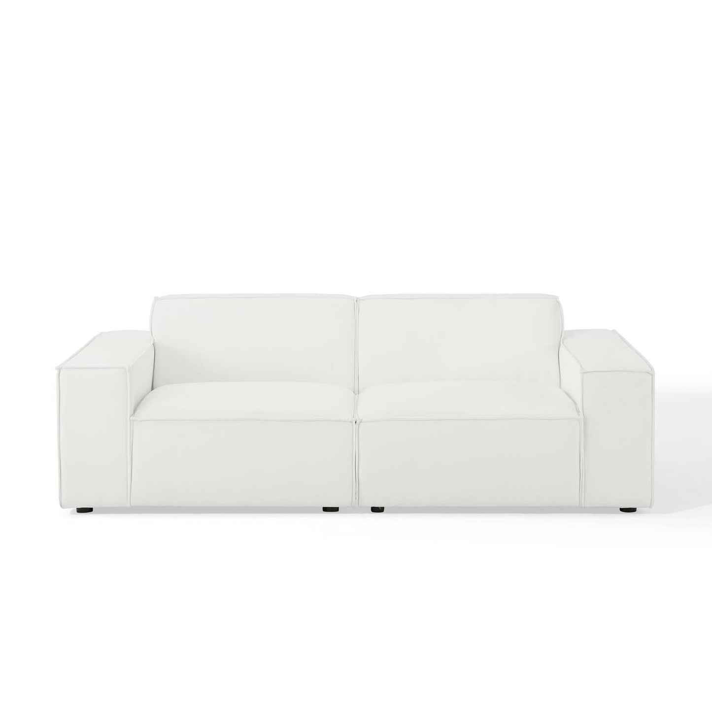 Restore 2-Piece Sectional Sofa White EEI-4111-WHI