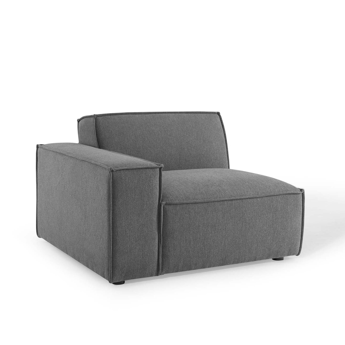 Restore 4-Piece Sectional Sofa Charcoal EEI-4113-CHA