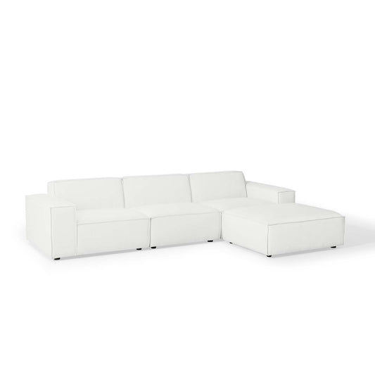 Restore 4-Piece Sectional Sofa White EEI-4113-WHI