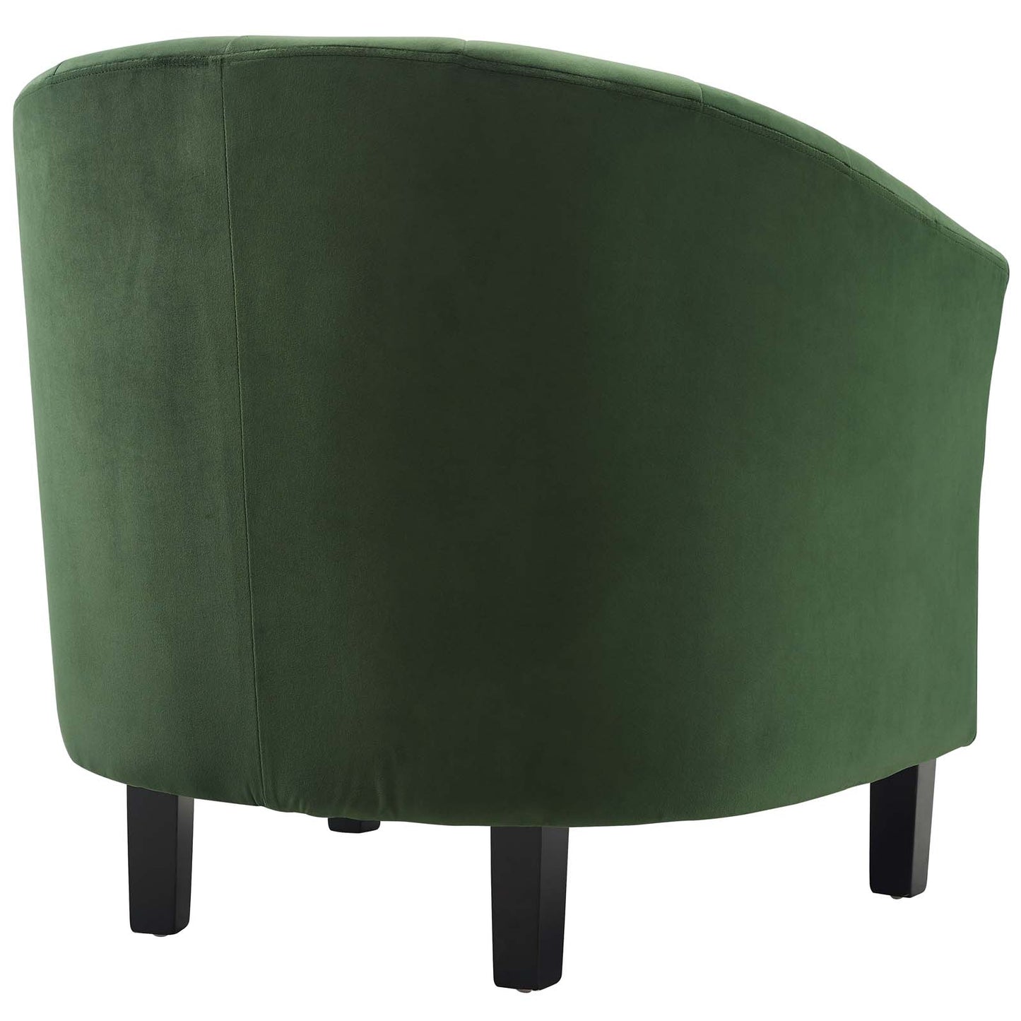 Prospect Channel Tufted Performance Velvet Armchair Set of 2 Emerald EEI-4150-EME