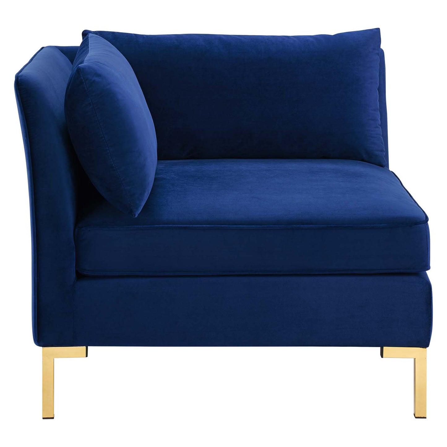 Ardent 4-Seater Performance Velvet Sofa Navy EEI-4274-NAV