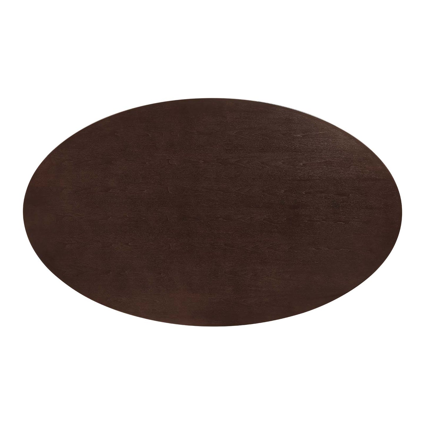 Lippa 78" Oval Artificial Marble and Wood Dining Table