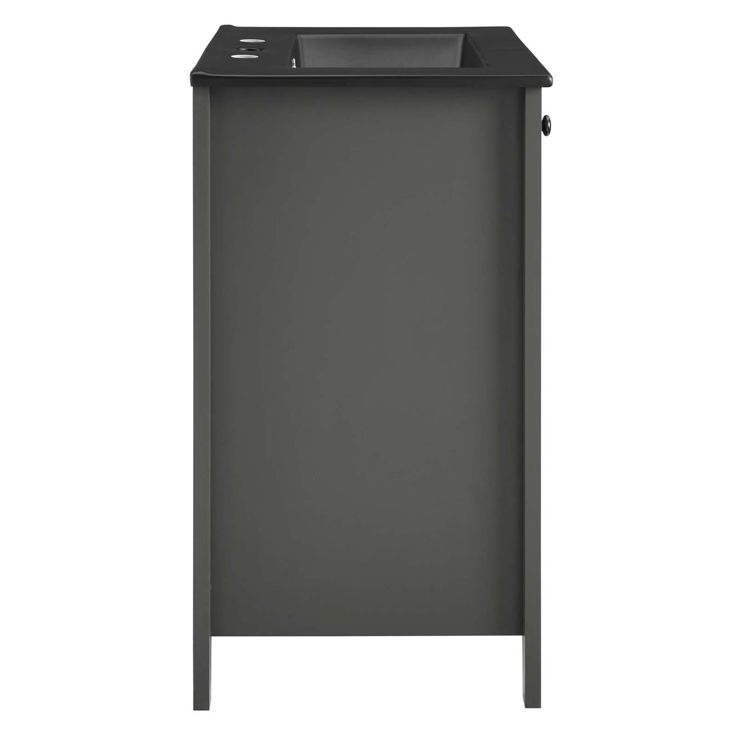 Nantucket 24" Bathroom Vanity Gray Black EEI-5354-GRY-BLK