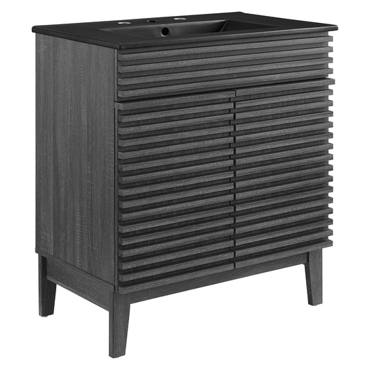 Render 30" Bathroom Vanity Charcoal Black EEI-5418-CHA-BLK