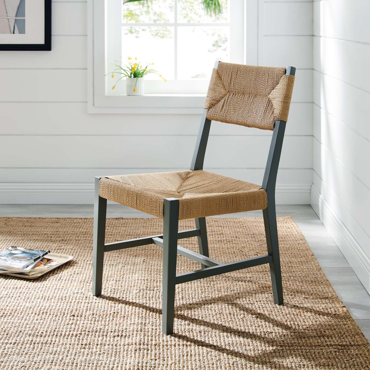 Bodie Wood Dining Chair Natural Finish EEI-5489