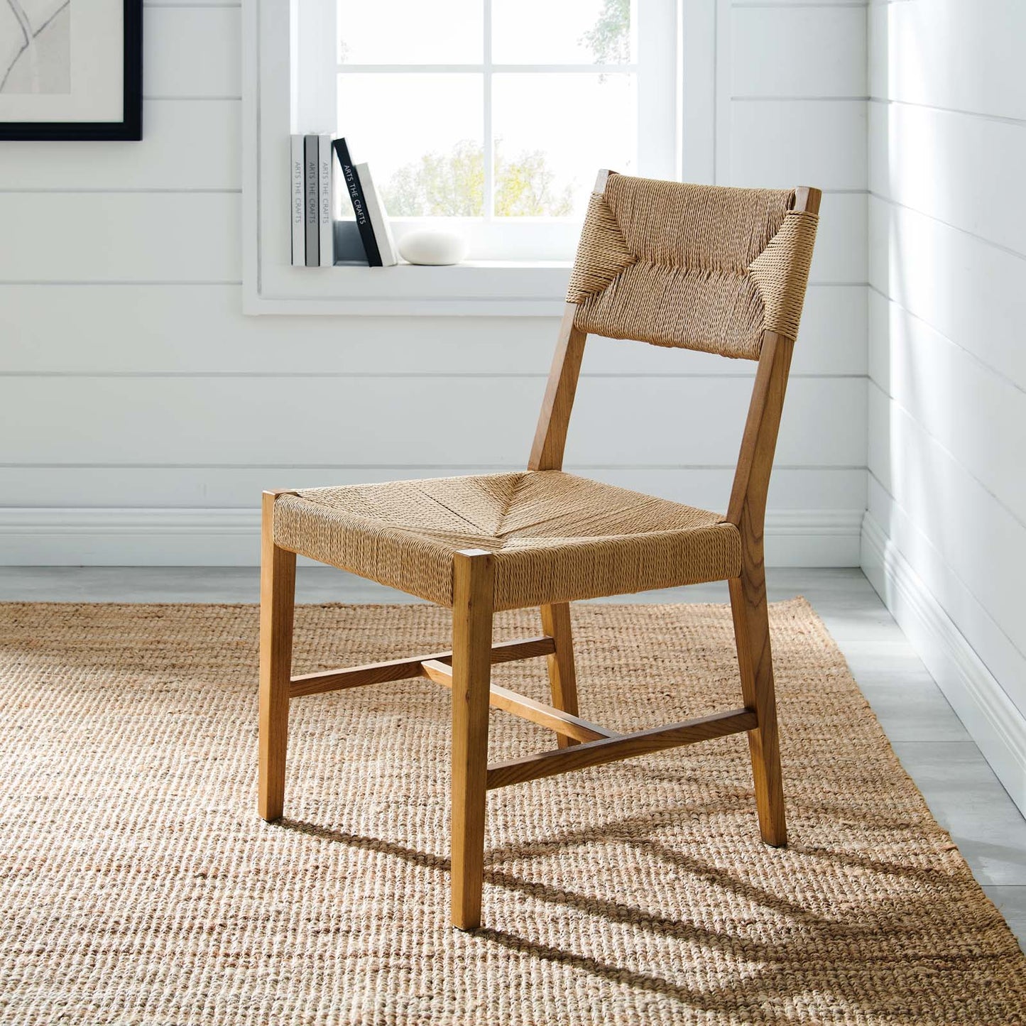 Bodie Wood Dining Chair Natural Finish EEI-5489