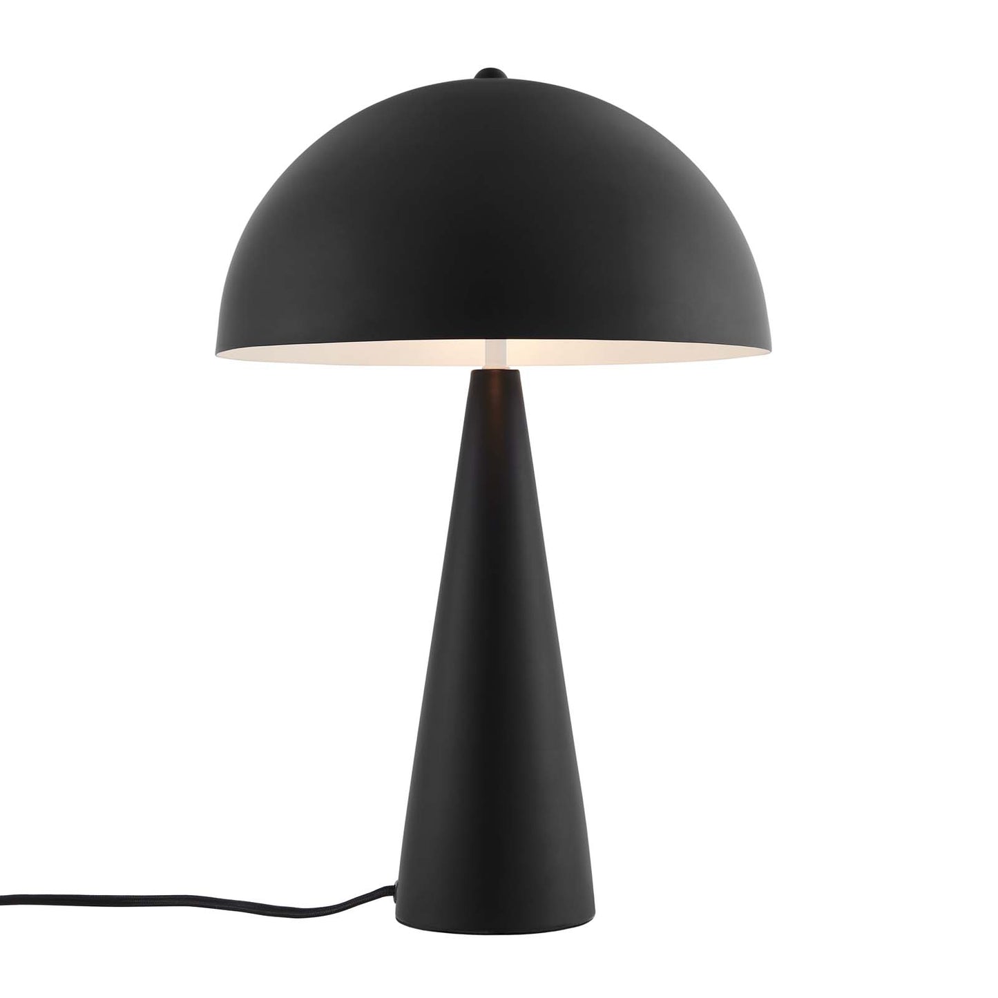 Selena Metal Table Lamp Black EEI-5624-BLK