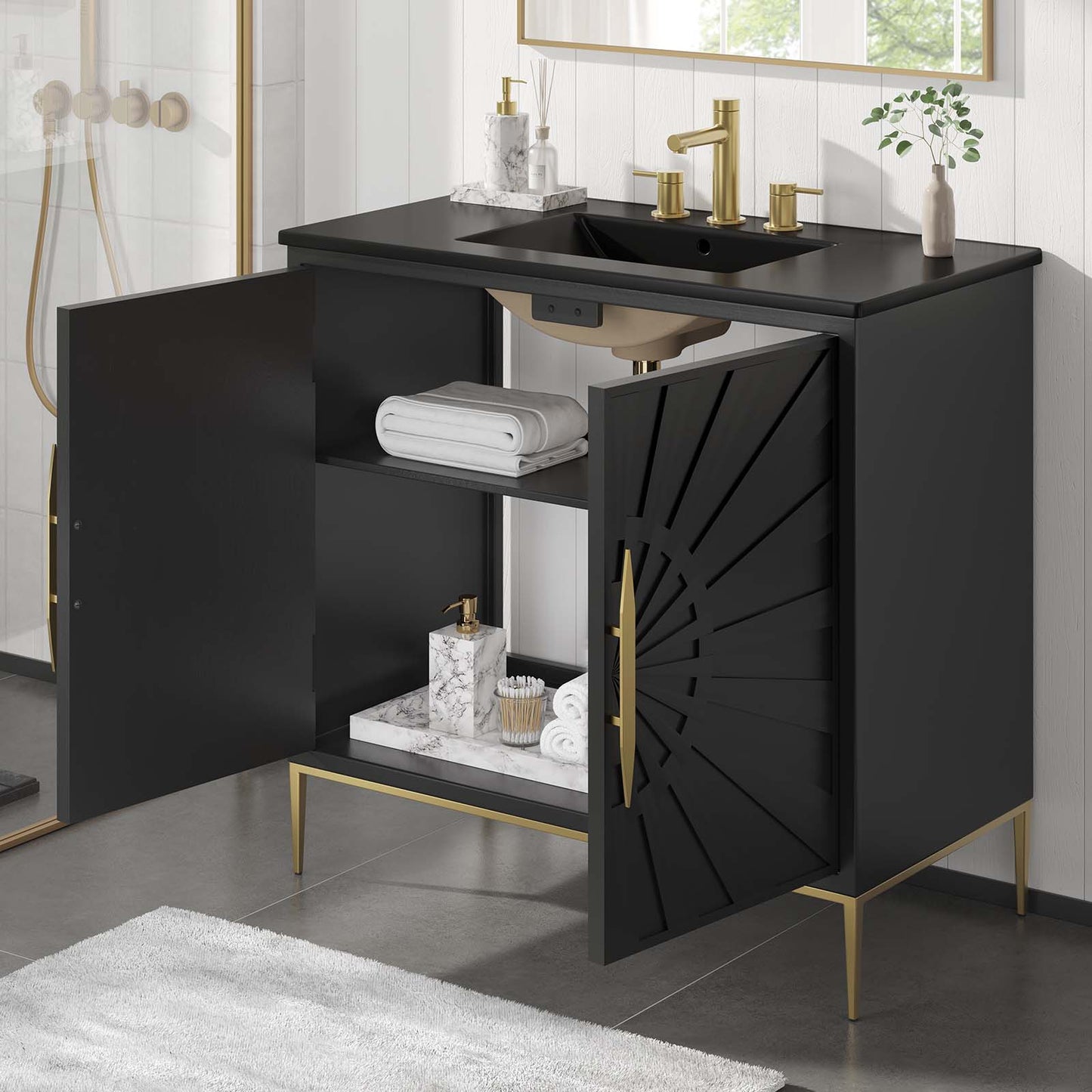 Awaken Bathroom Vanity Collection - Multiple Sizes and Styles Available