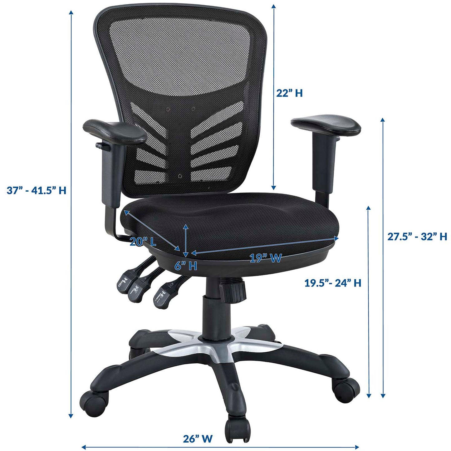 Articulate Drafting and Mesh Office Chair Collection