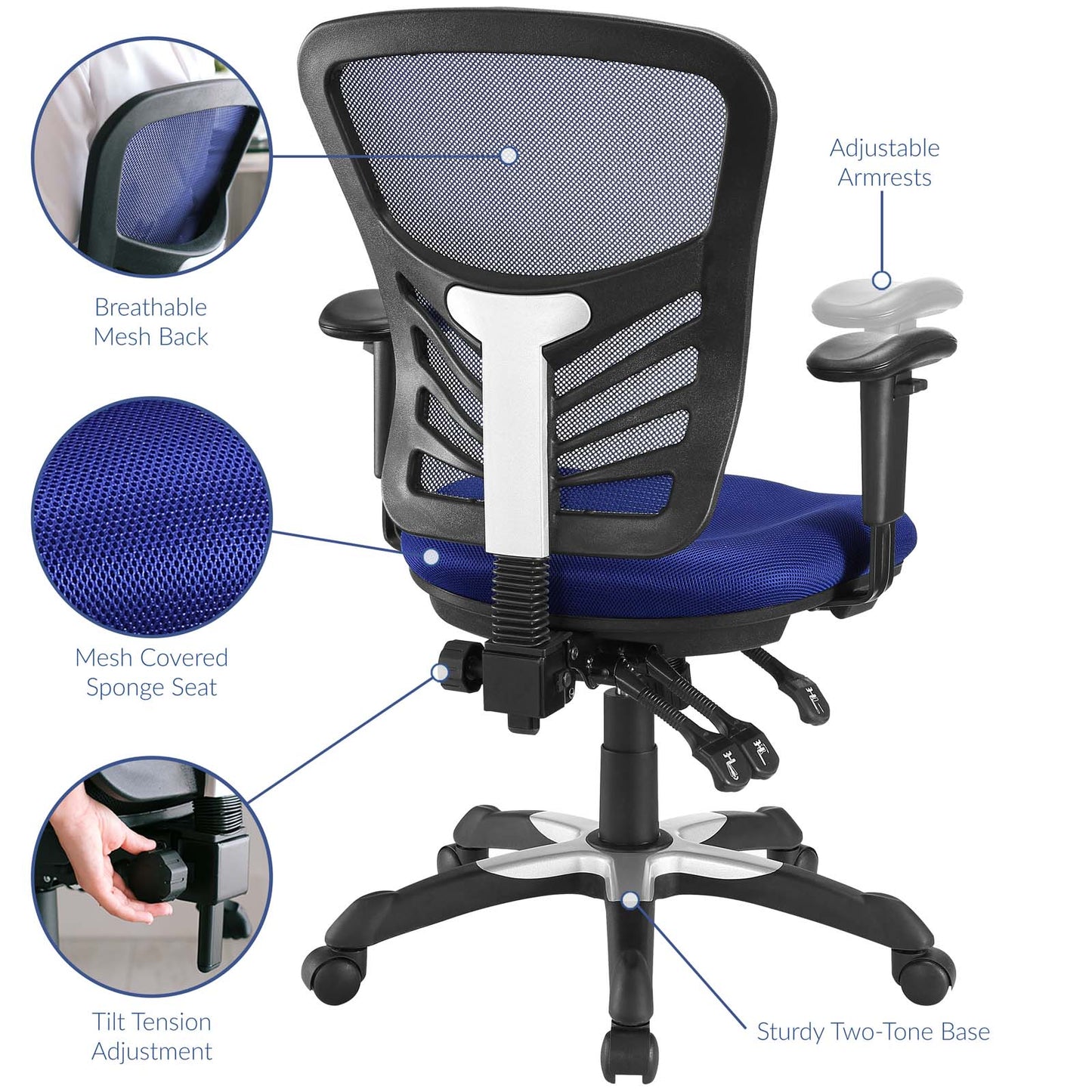 Articulate Drafting and Mesh Office Chair Collection