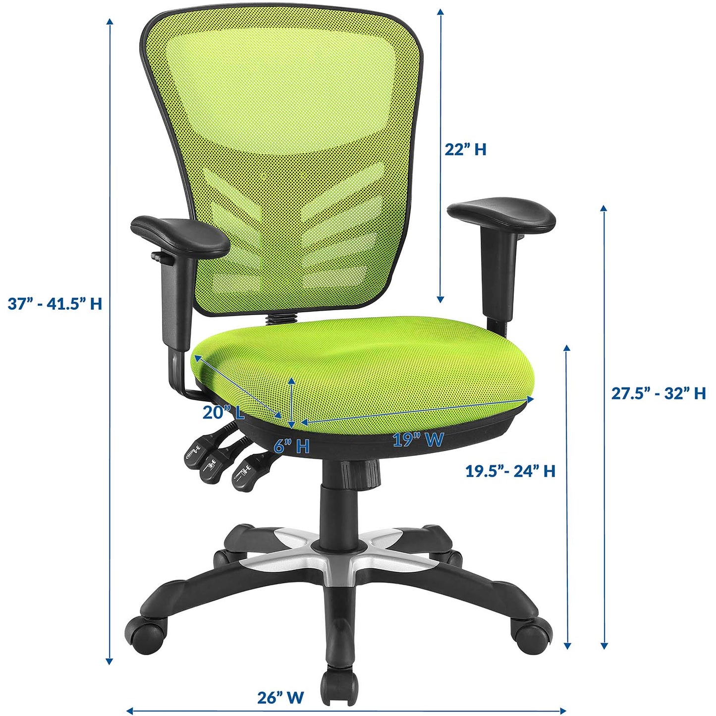 Articulate Drafting and Mesh Office Chair Collection