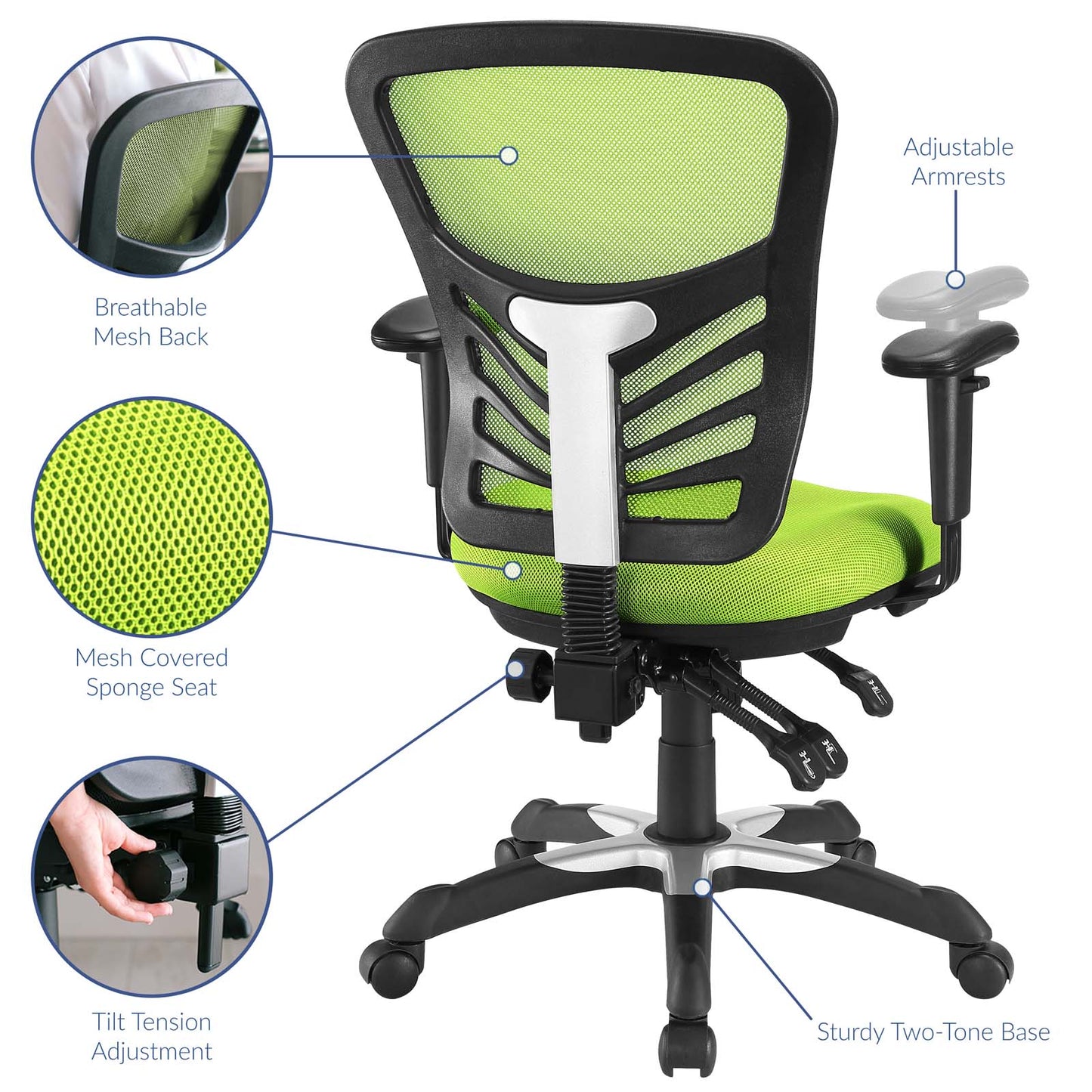 Articulate Drafting and Mesh Office Chair Collection