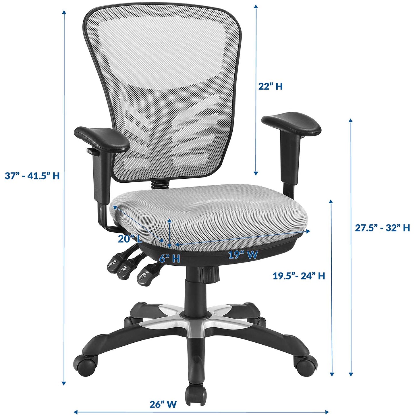 Articulate Drafting and Mesh Office Chair Collection