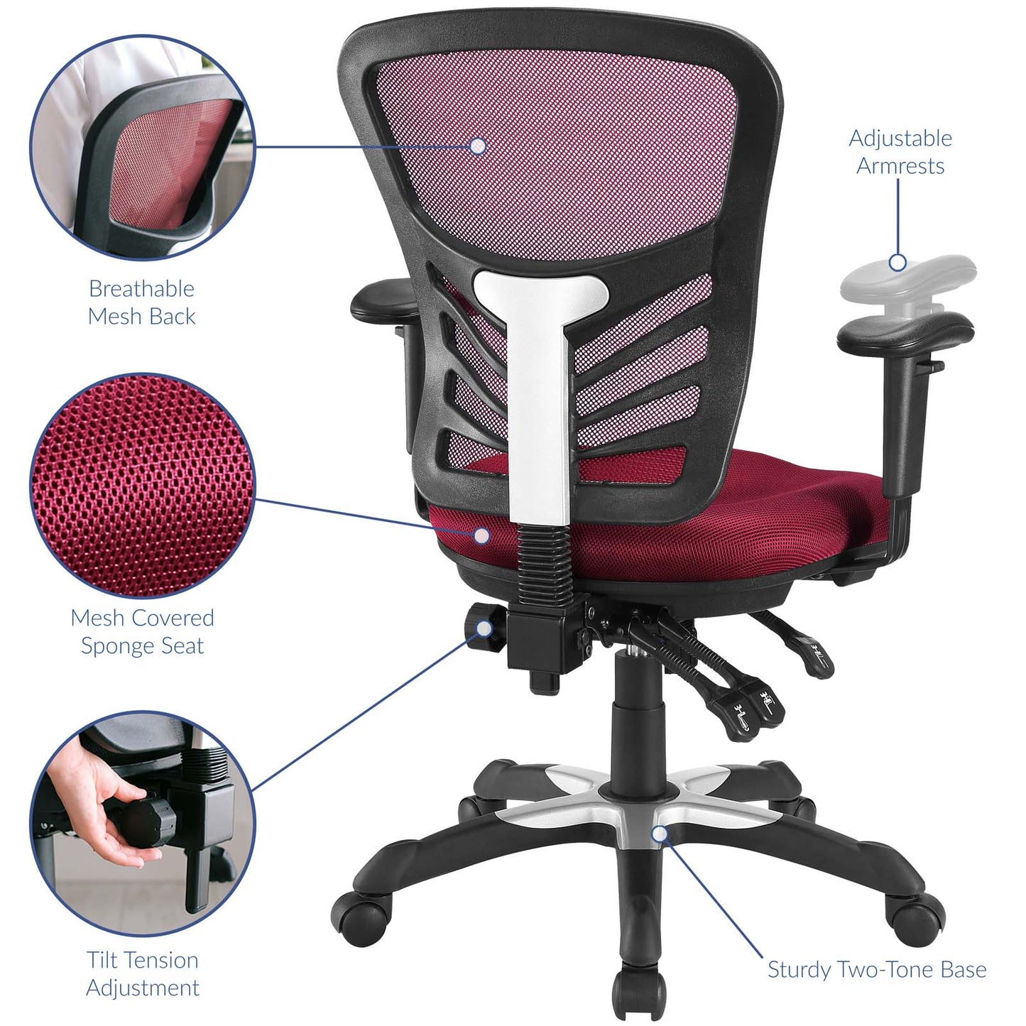 Articulate Drafting and Mesh Office Chair Collection