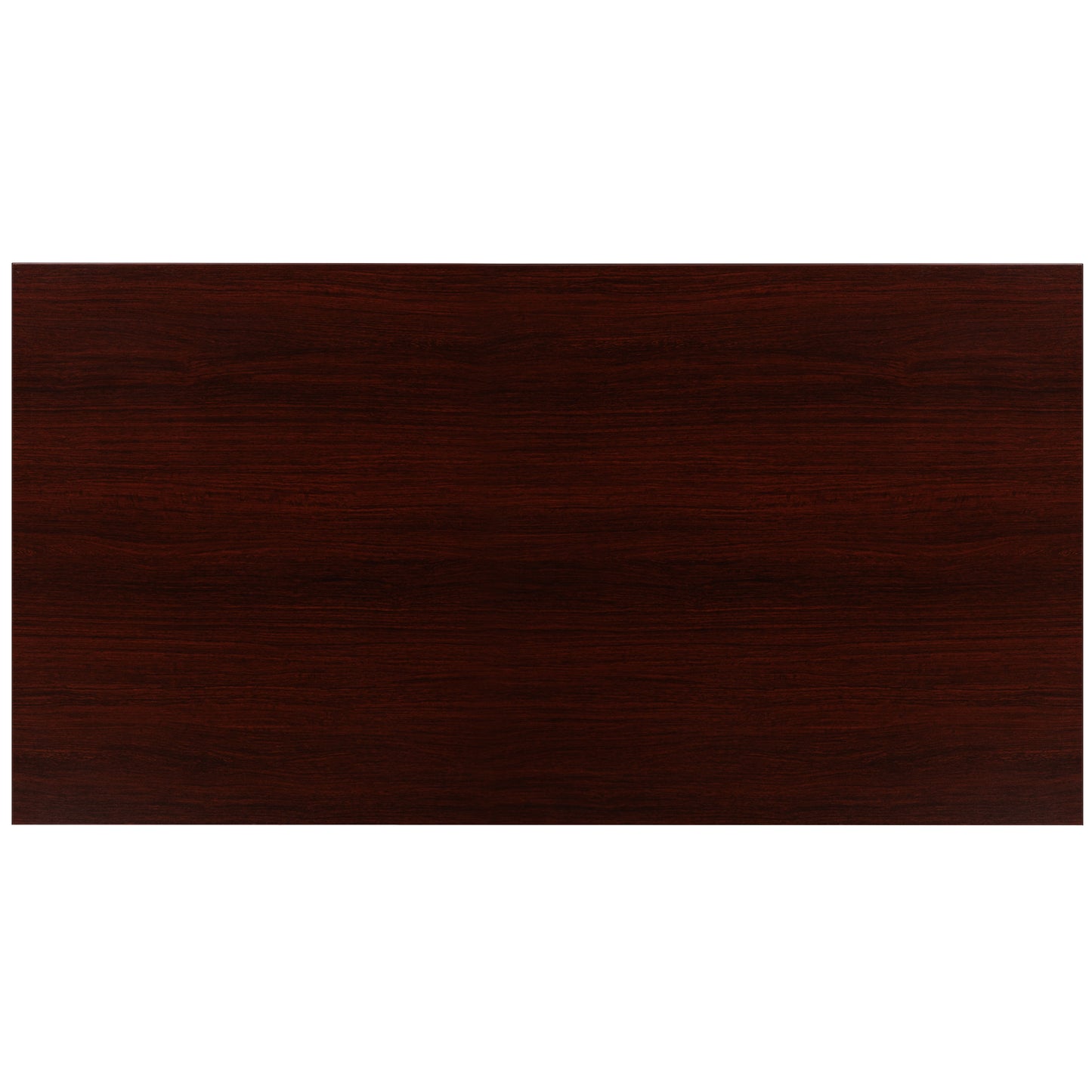 Mahogany Commercial Desk GC-GF156-12-MHG-GG