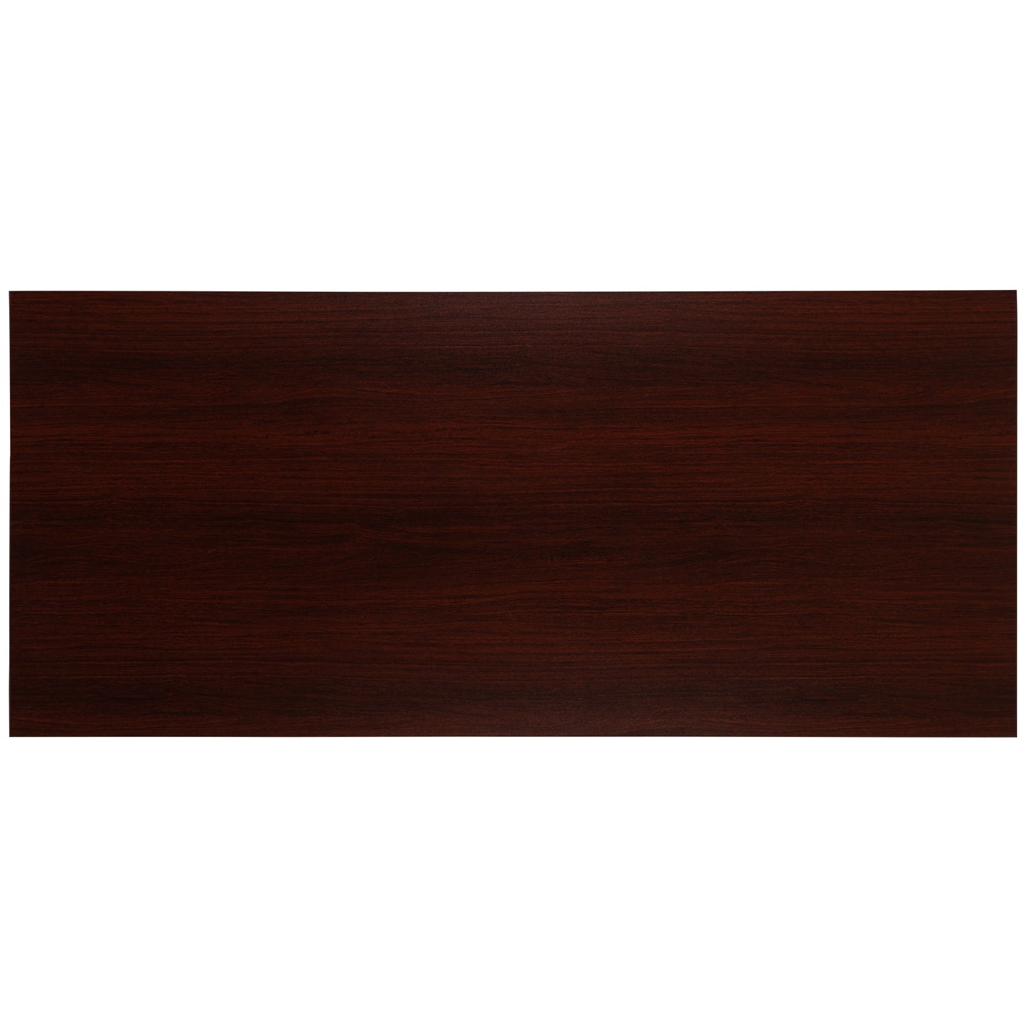 Mahogany Commercial Desk GC-GF156-14-MHG-GG