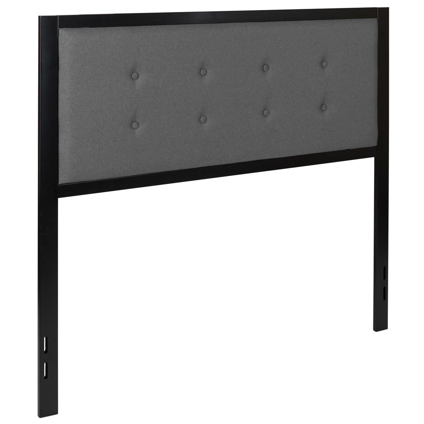 Full, Queen, King, and Twin Headboard HG-HB1725 in Black, Dark Gray, and Light Gray