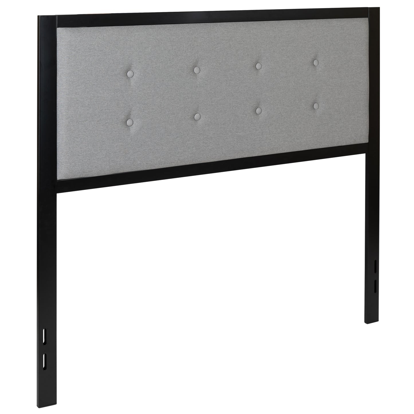 Full, Queen, King, and Twin Headboard HG-HB1725 in Black, Dark Gray, and Light Gray