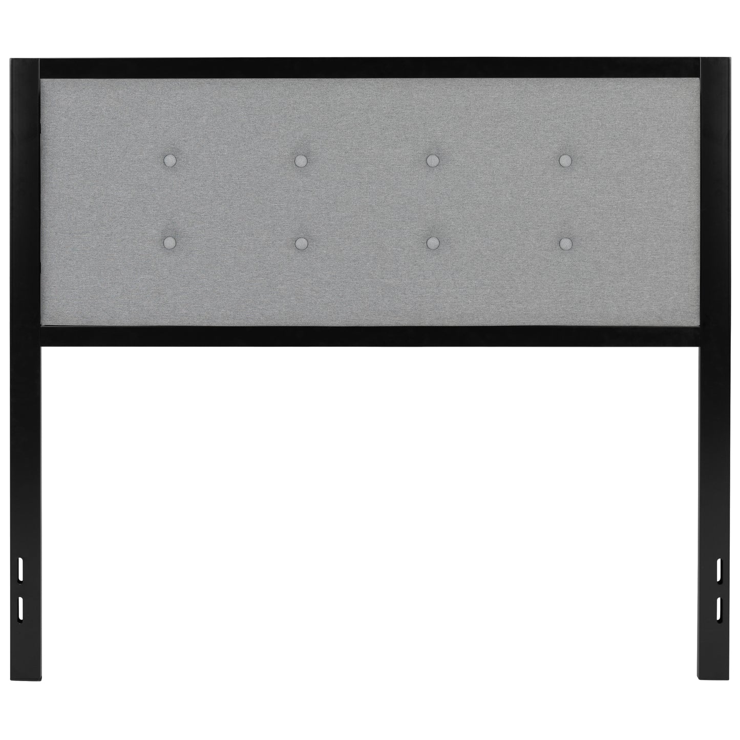 Full, Queen, King, and Twin Headboard HG-HB1725 in Black, Dark Gray, and Light Gray