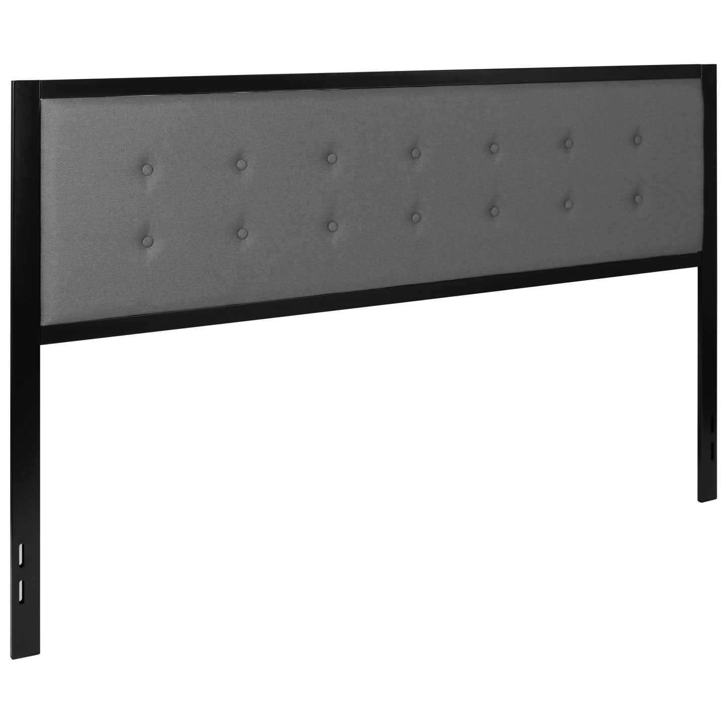 Full, Queen, King, and Twin Headboard HG-HB1725 in Black, Dark Gray, and Light Gray