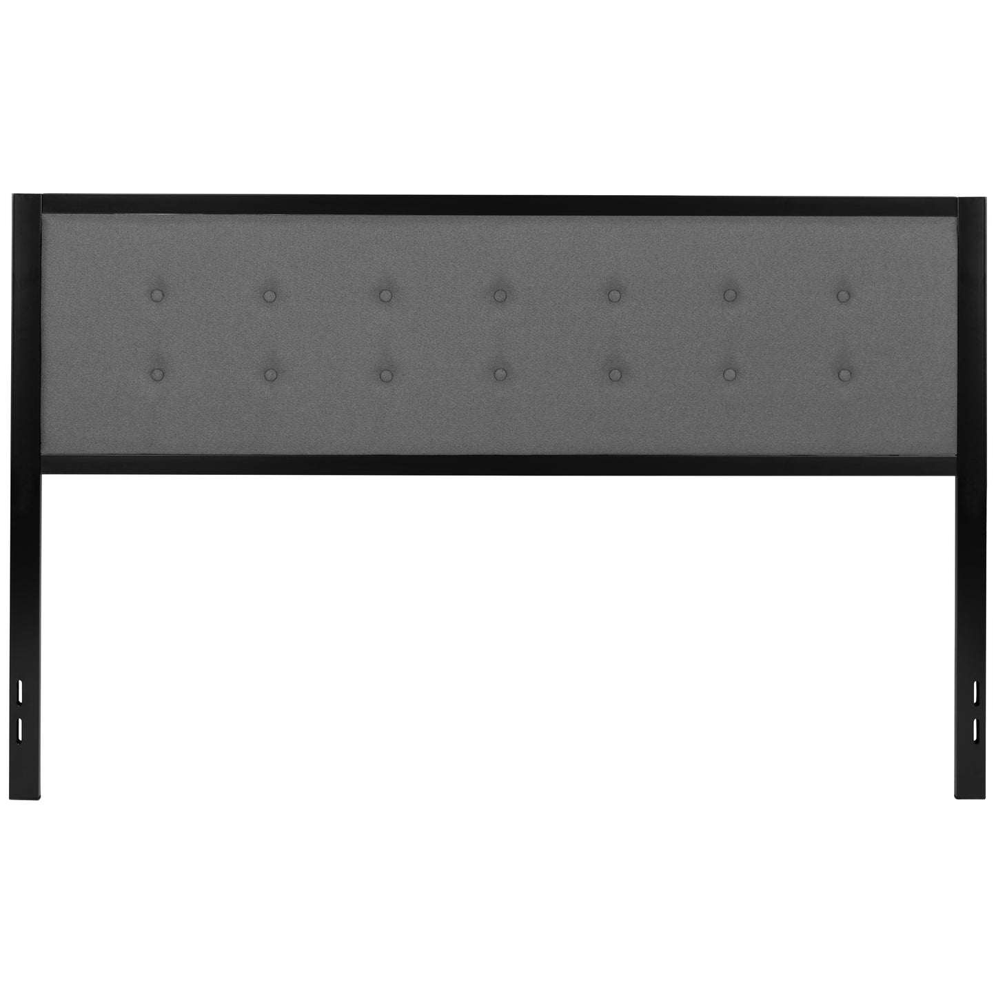 Full, Queen, King, and Twin Headboard HG-HB1725 in Black, Dark Gray, and Light Gray