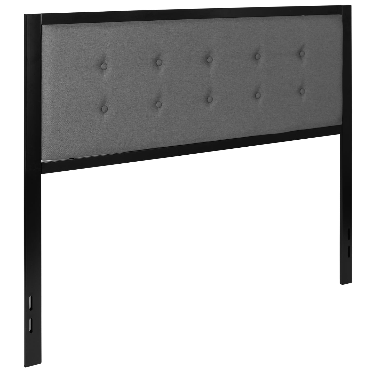 Full, Queen, King, and Twin Headboard HG-HB1725 in Black, Dark Gray, and Light Gray