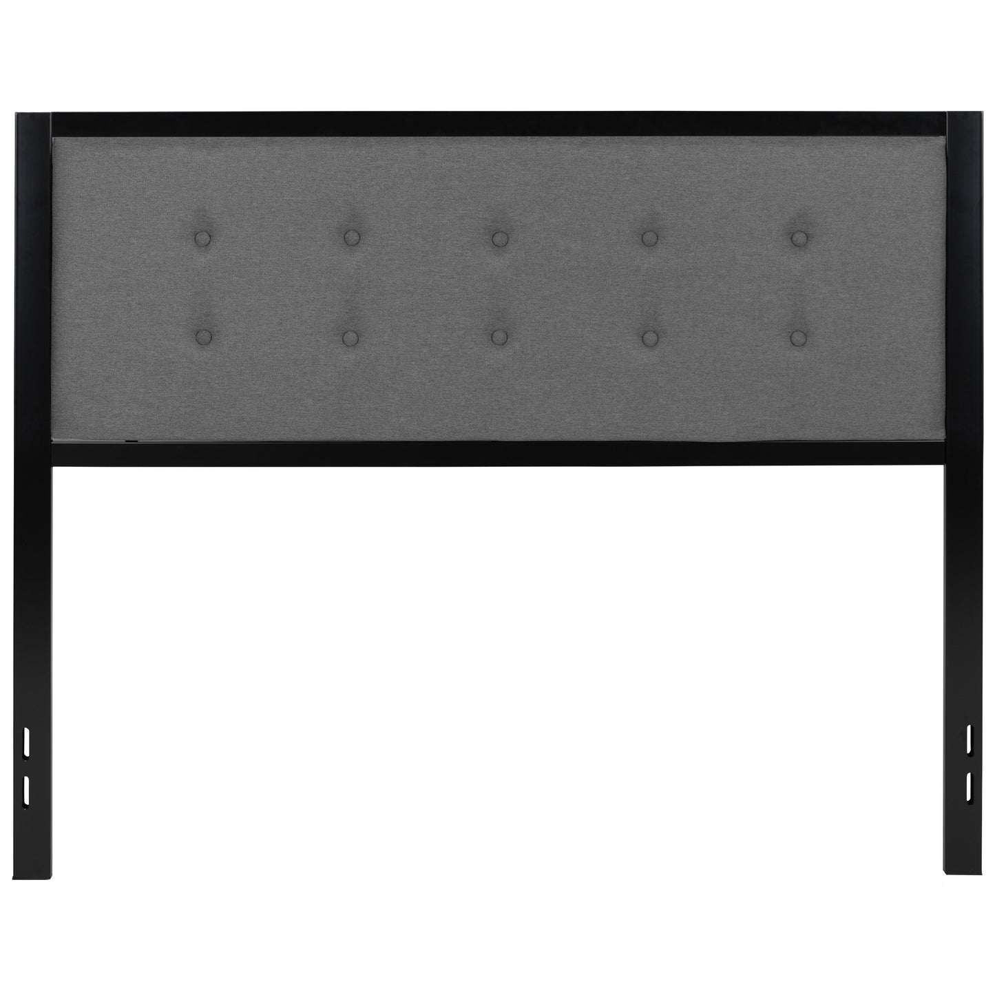 Full, Queen, King, and Twin Headboard HG-HB1725 in Black, Dark Gray, and Light Gray