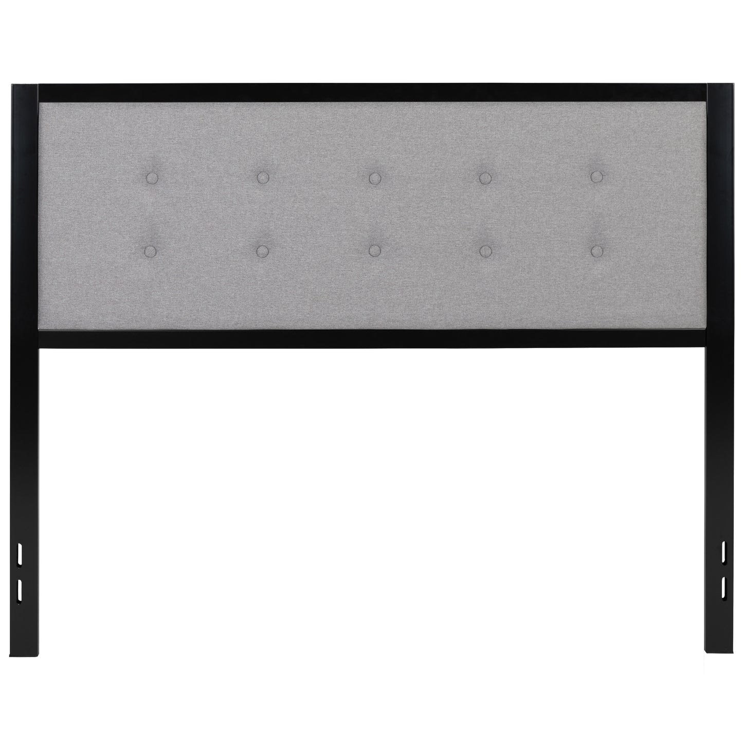 Full, Queen, King, and Twin Headboard HG-HB1725 in Black, Dark Gray, and Light Gray