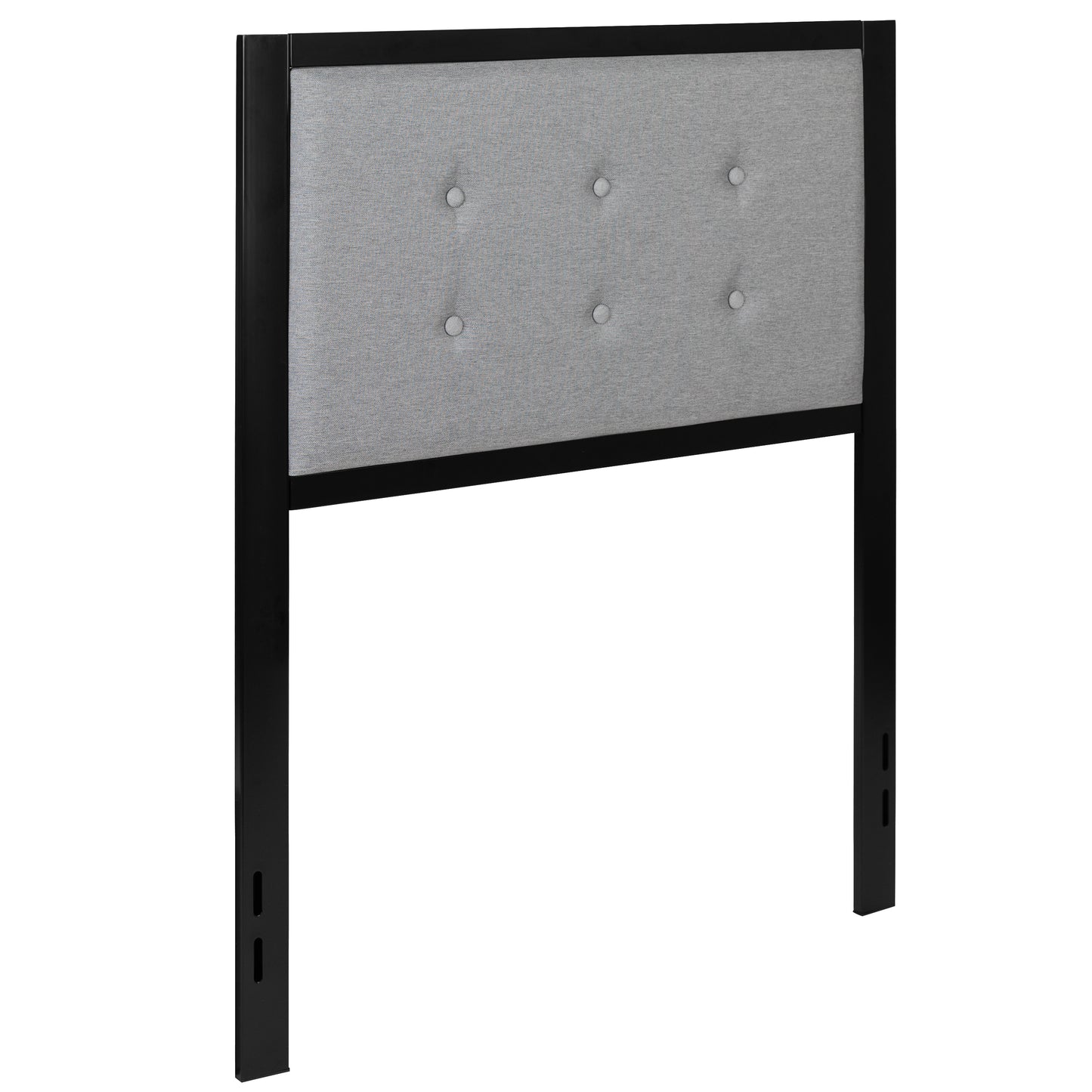 Full, Queen, King, and Twin Headboard HG-HB1725 in Black, Dark Gray, and Light Gray