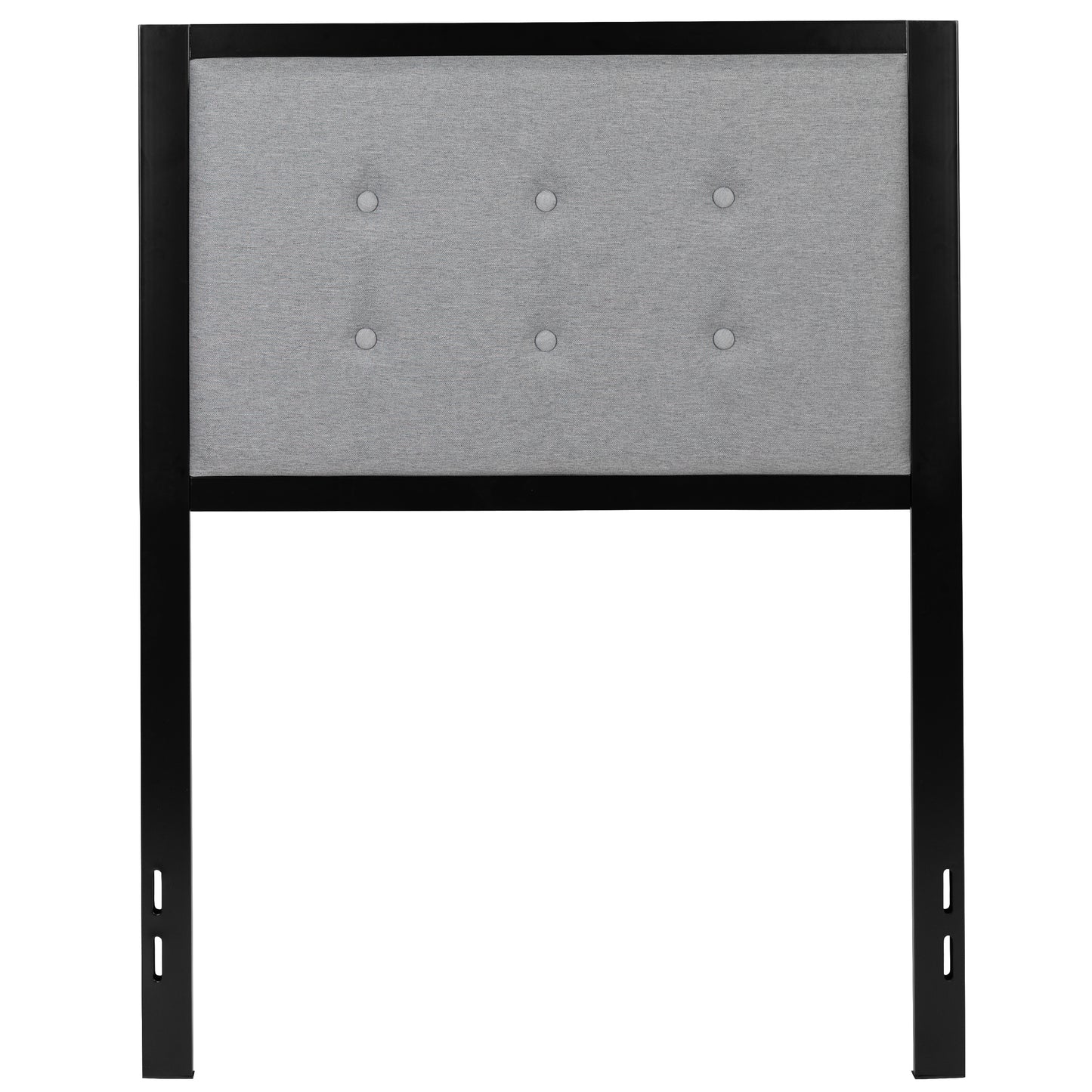 Full, Queen, King, and Twin Headboard HG-HB1725 in Black, Dark Gray, and Light Gray