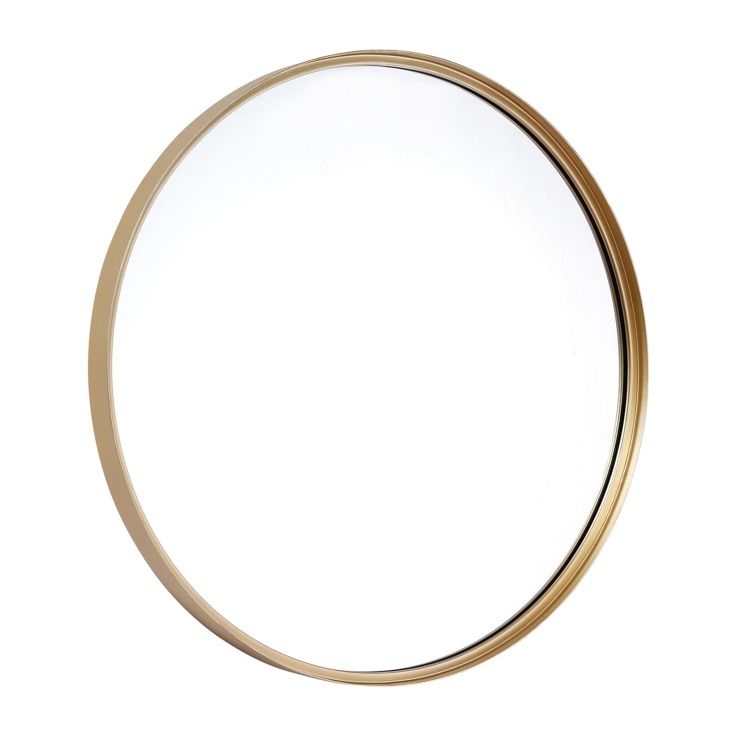 Gold 27.5" Round Wall Mirror HMHD-9M3000GD-GLD-GG