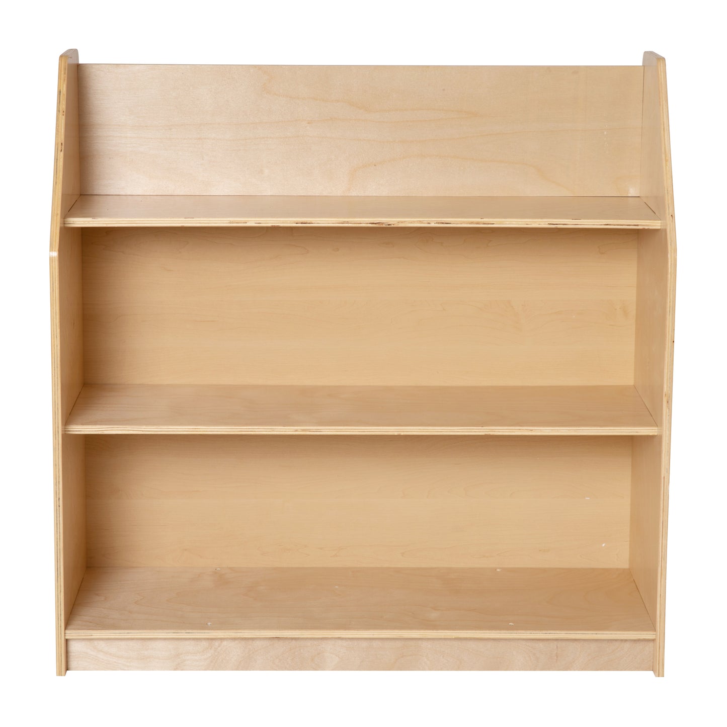 Natural Wood 3 Shelf Bookcase MK-STR800H-GG