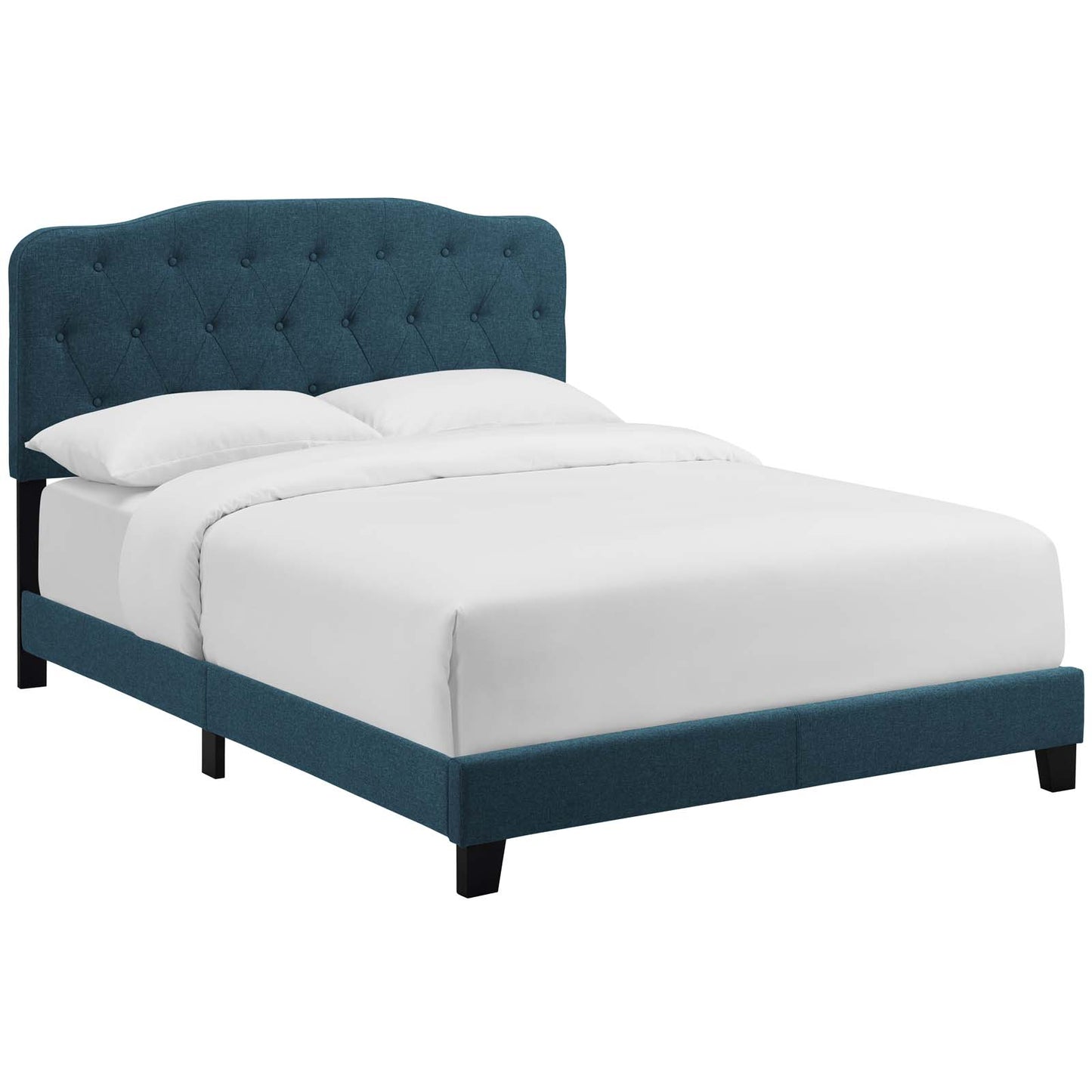 Amelia Full Upholstered Fabric Bed Azure MOD-5839-AZU