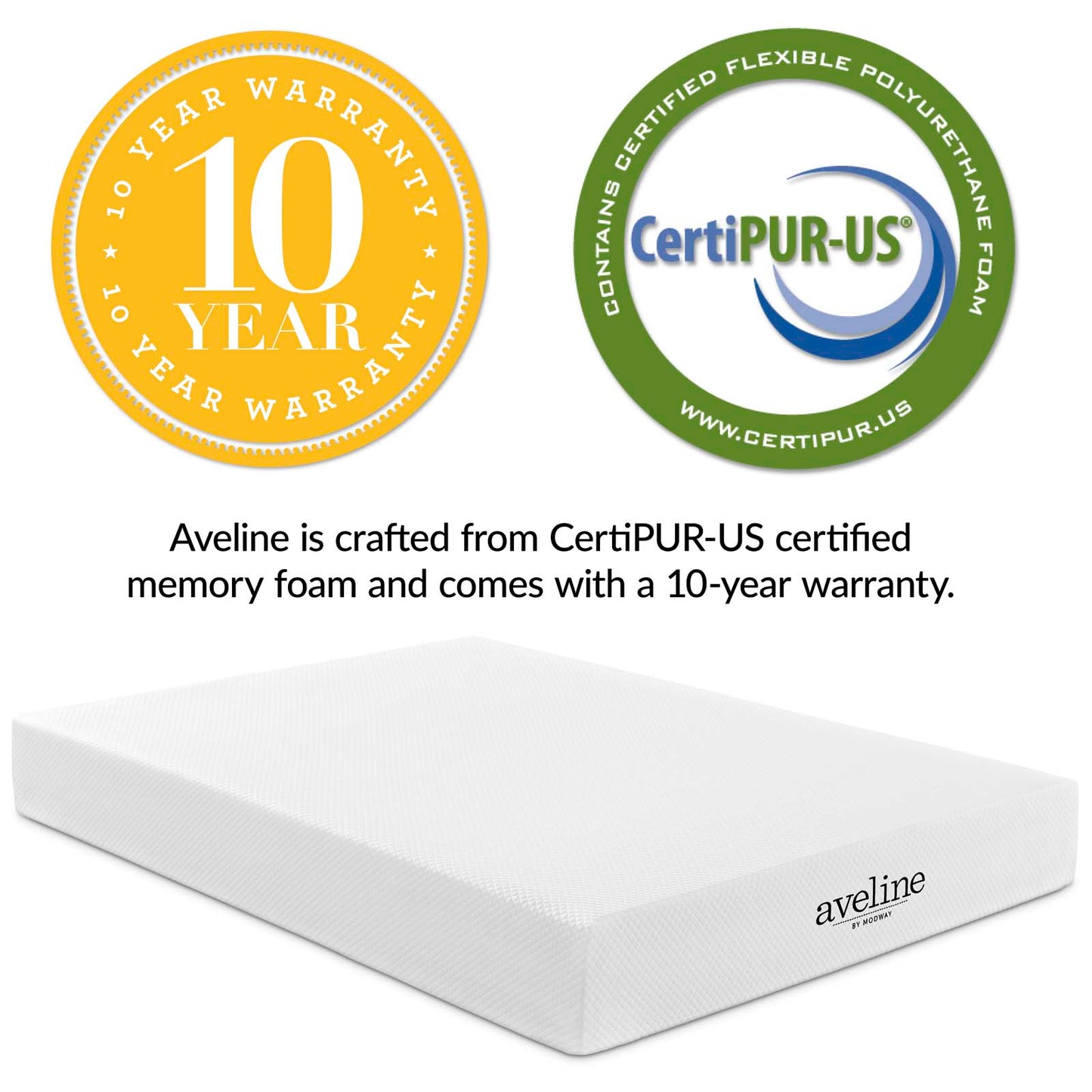 Aveline Mattress Collection - 6" to 16" Memory Foam and Standard Options