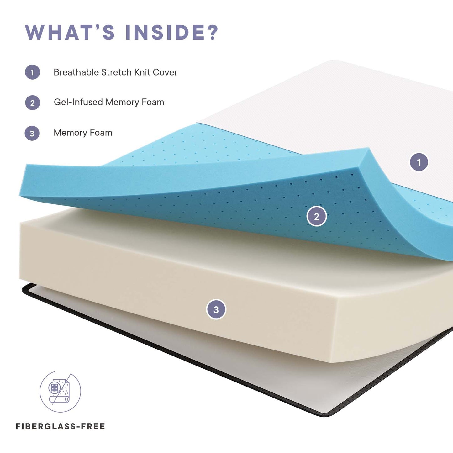 Aveline Mattress Collection - 6" to 16" Memory Foam and Standard Options