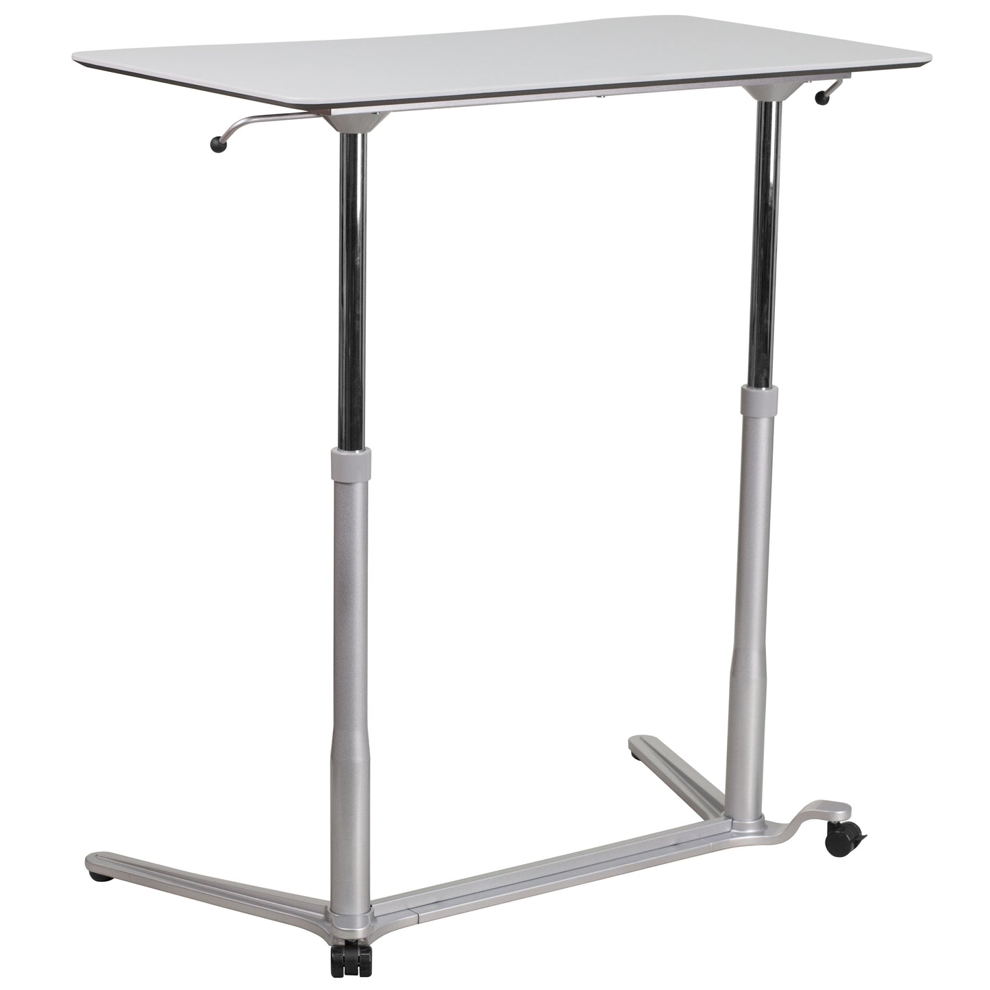 Sit-Stand Light Gray Desk NAN-IP-6-1-GG