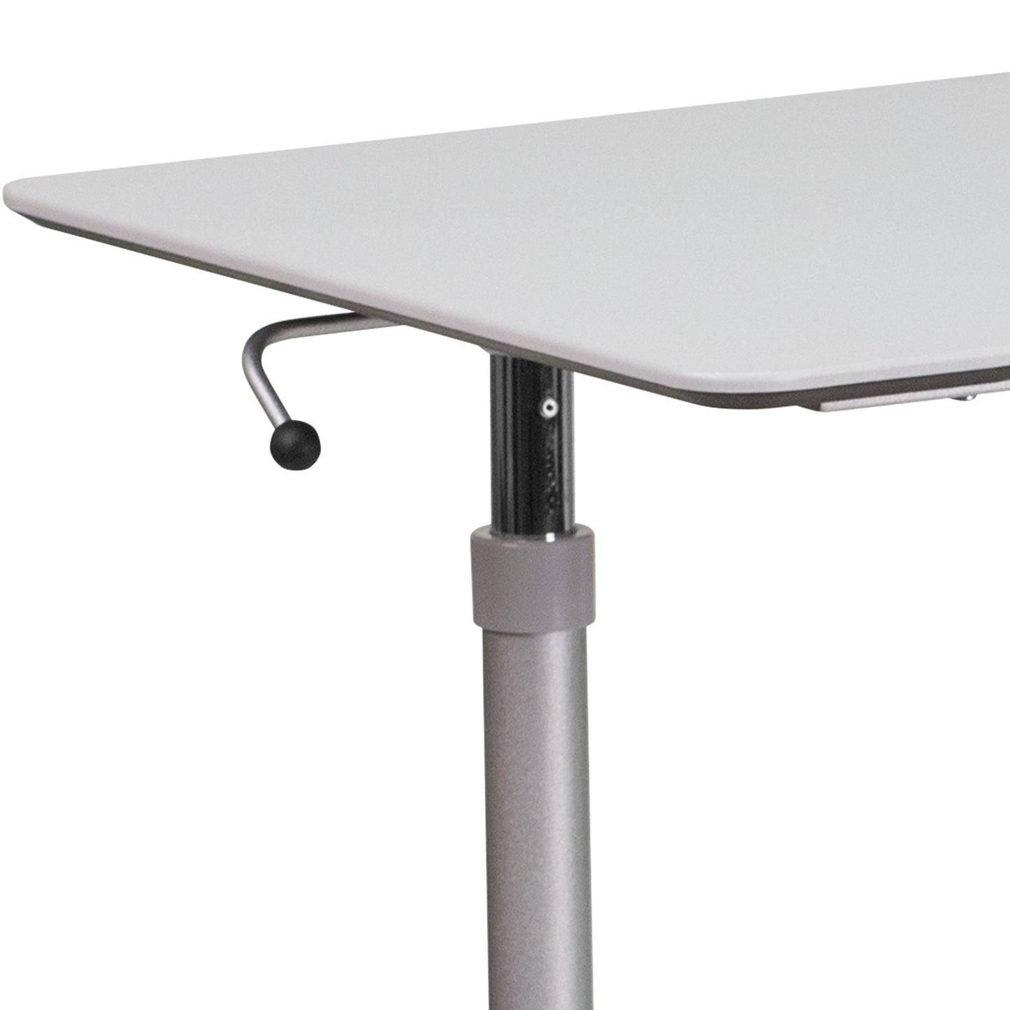 Sit-Stand Light Gray Desk NAN-IP-6-1-GG