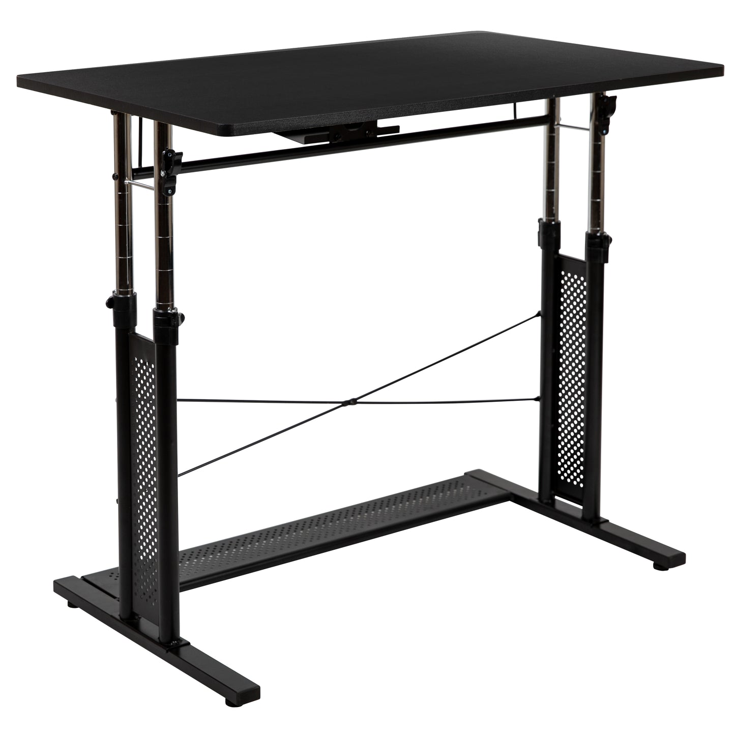 Black Sit-Stand Office Desk NAN-JN-21908-GG