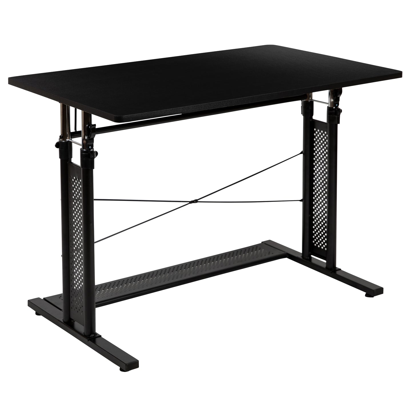 Black Sit-Stand Office Desk NAN-JN-21908-GG