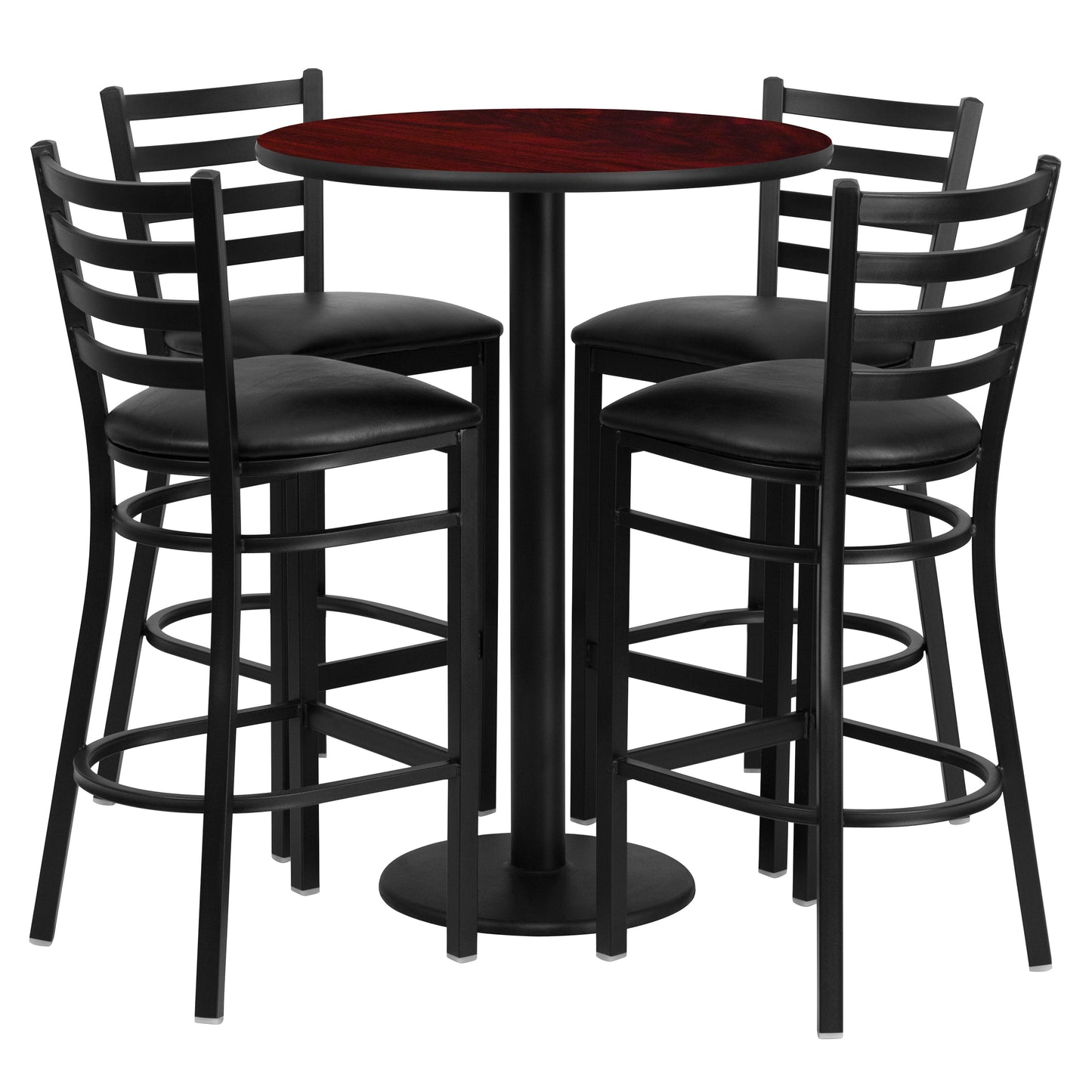 30RD MA Bar Table-BK VYL Seat RSRB1022-GG