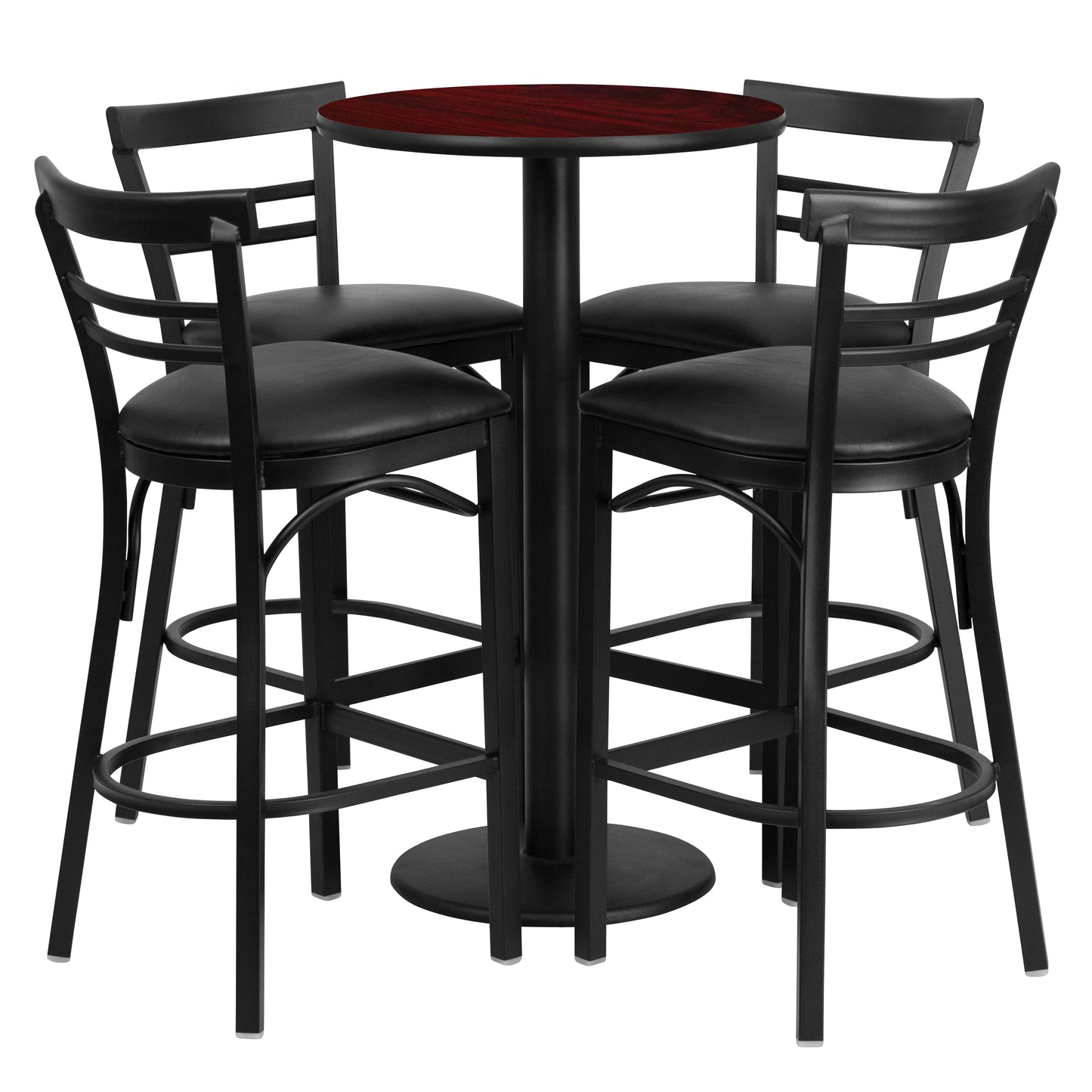 24RD MA Bar Table-BK VYL Seat RSRB1034-GG