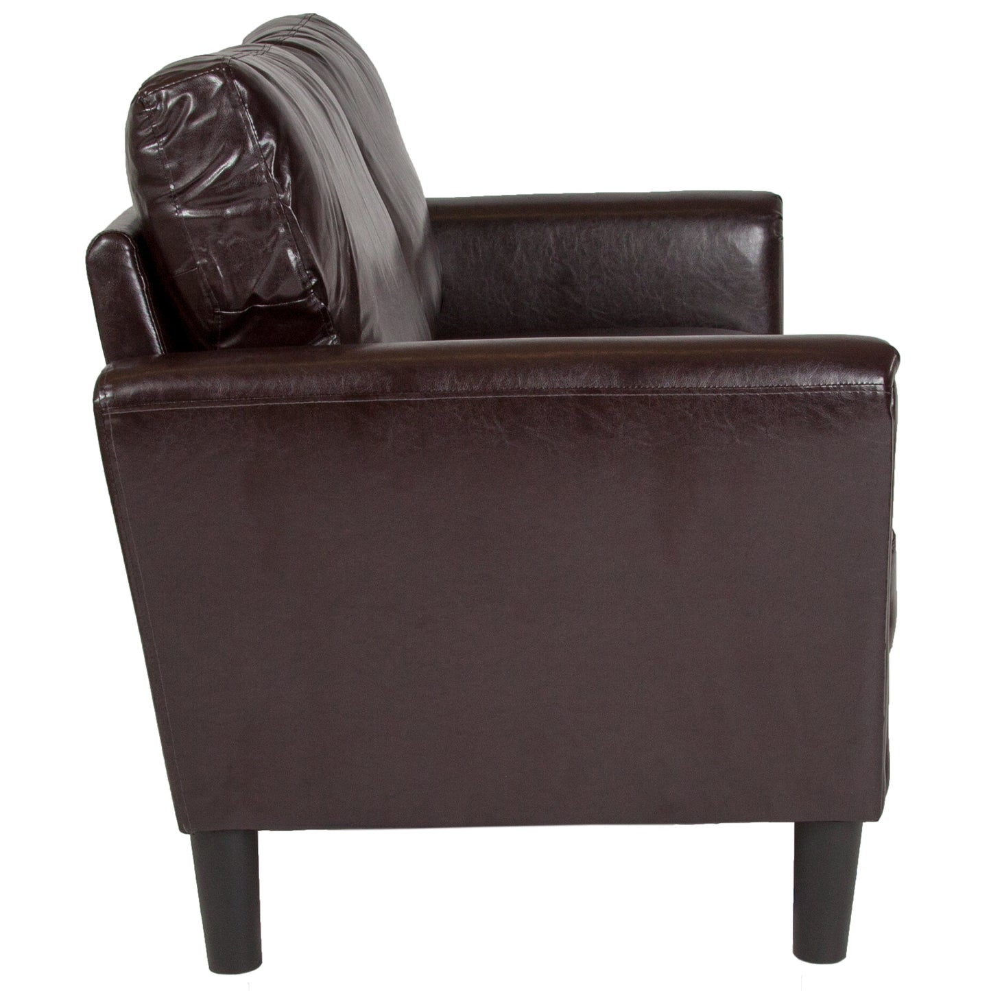 Brown Leather Loveseat SL-SF920-2-BRN-GG