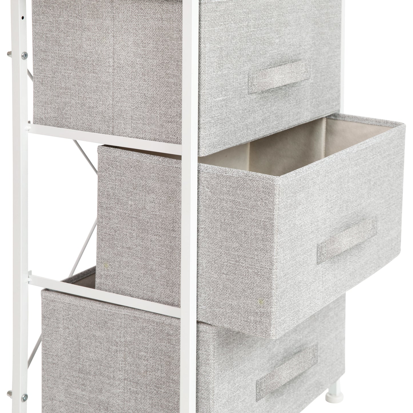 White/Gray Tall Organizer WX-5L203