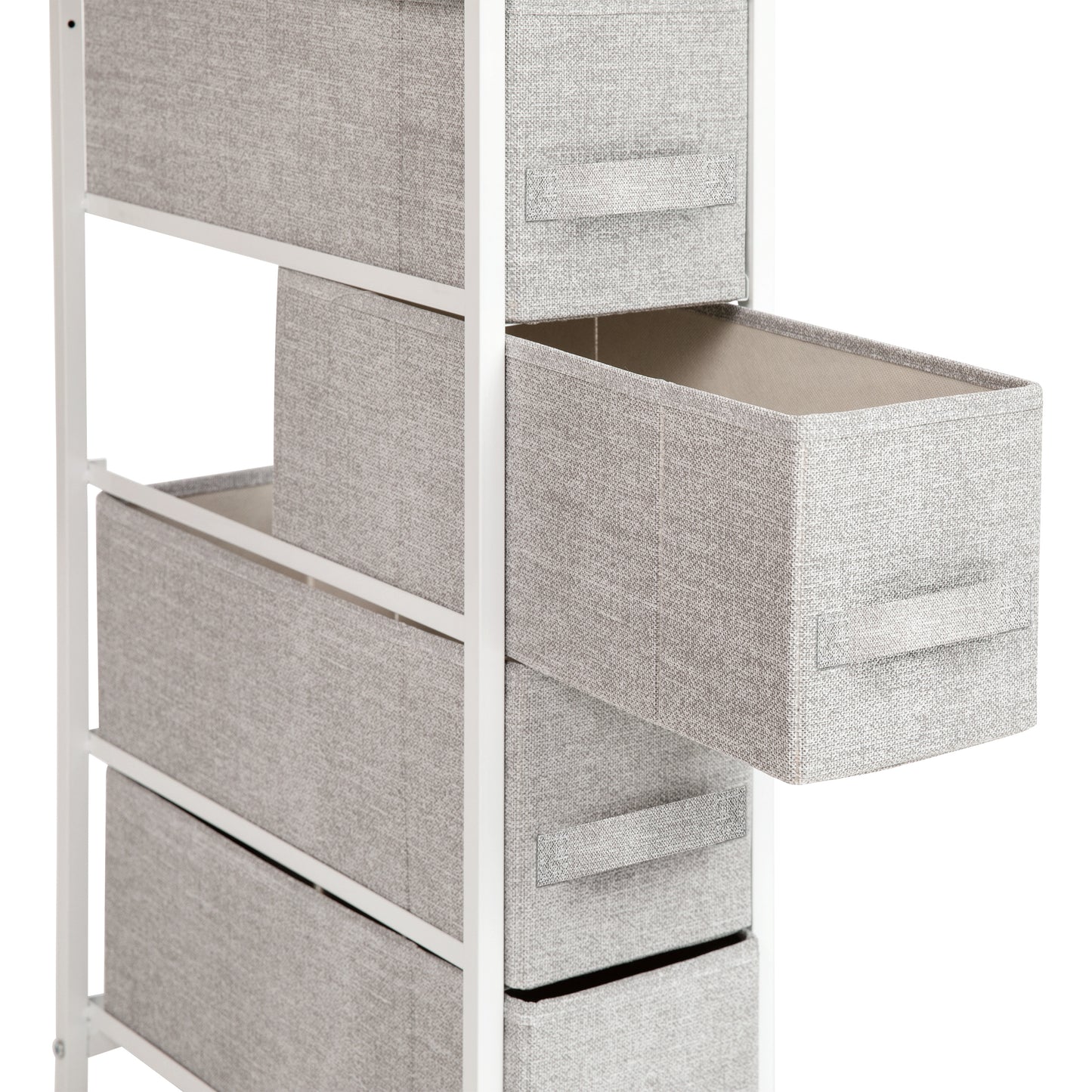 White/Gray Tall Organizer WX-5L203